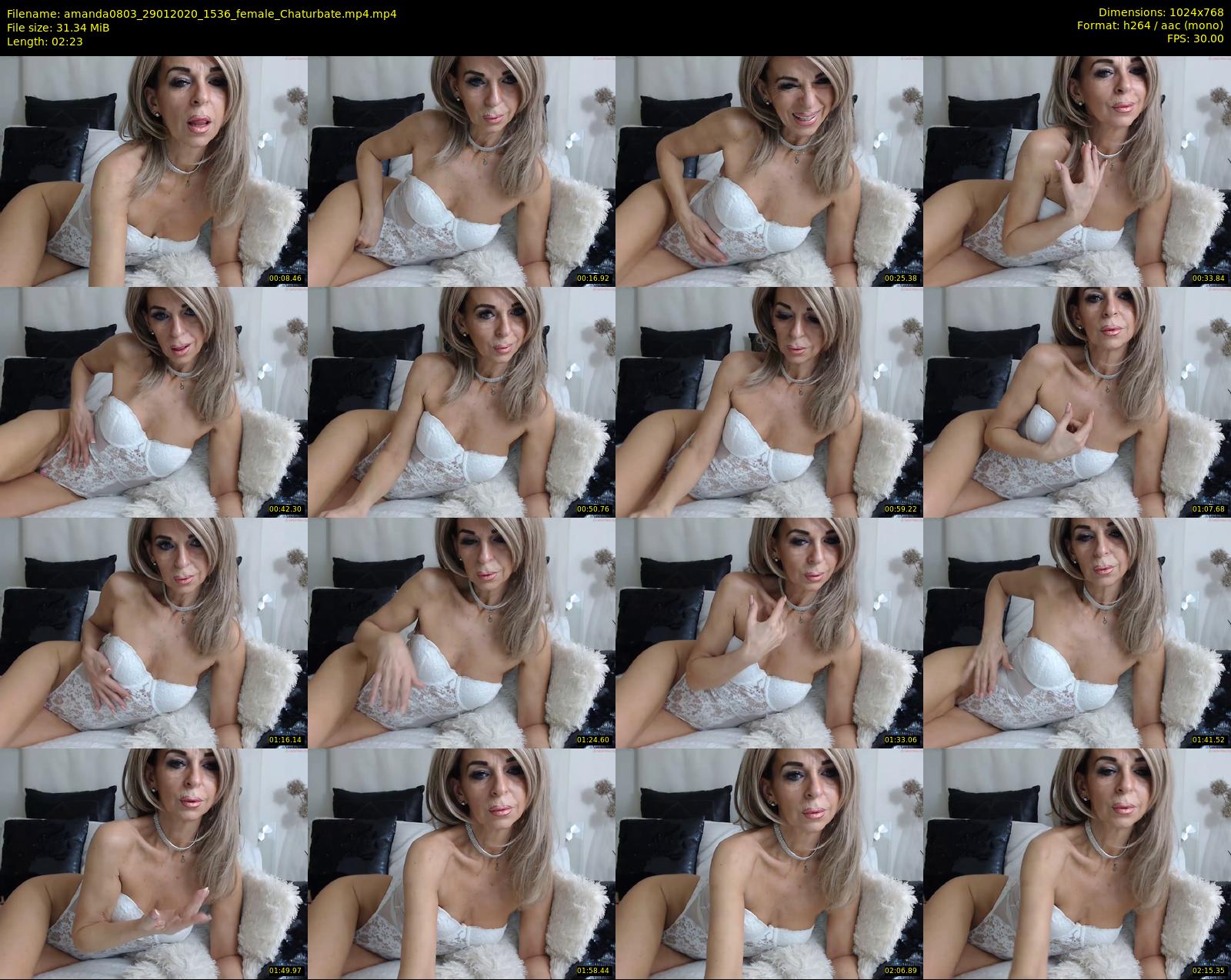 amanda0803 — 3 minute Chaturbate female cam show recording, 720p, Jan 29, 2020