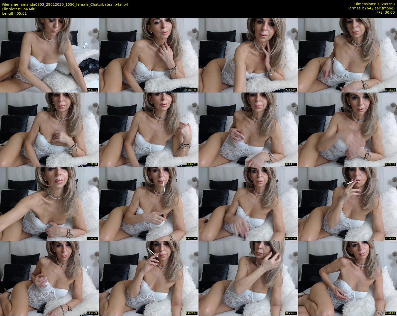 amanda0803 — 6 minute Chaturbate female cam show recording, 720p, Jan 29, 2020
