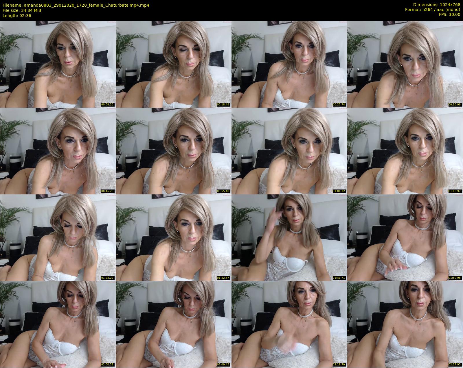 amanda0803 — 3 minute Chaturbate female cam show recording, 720p, Jan 29, 2020