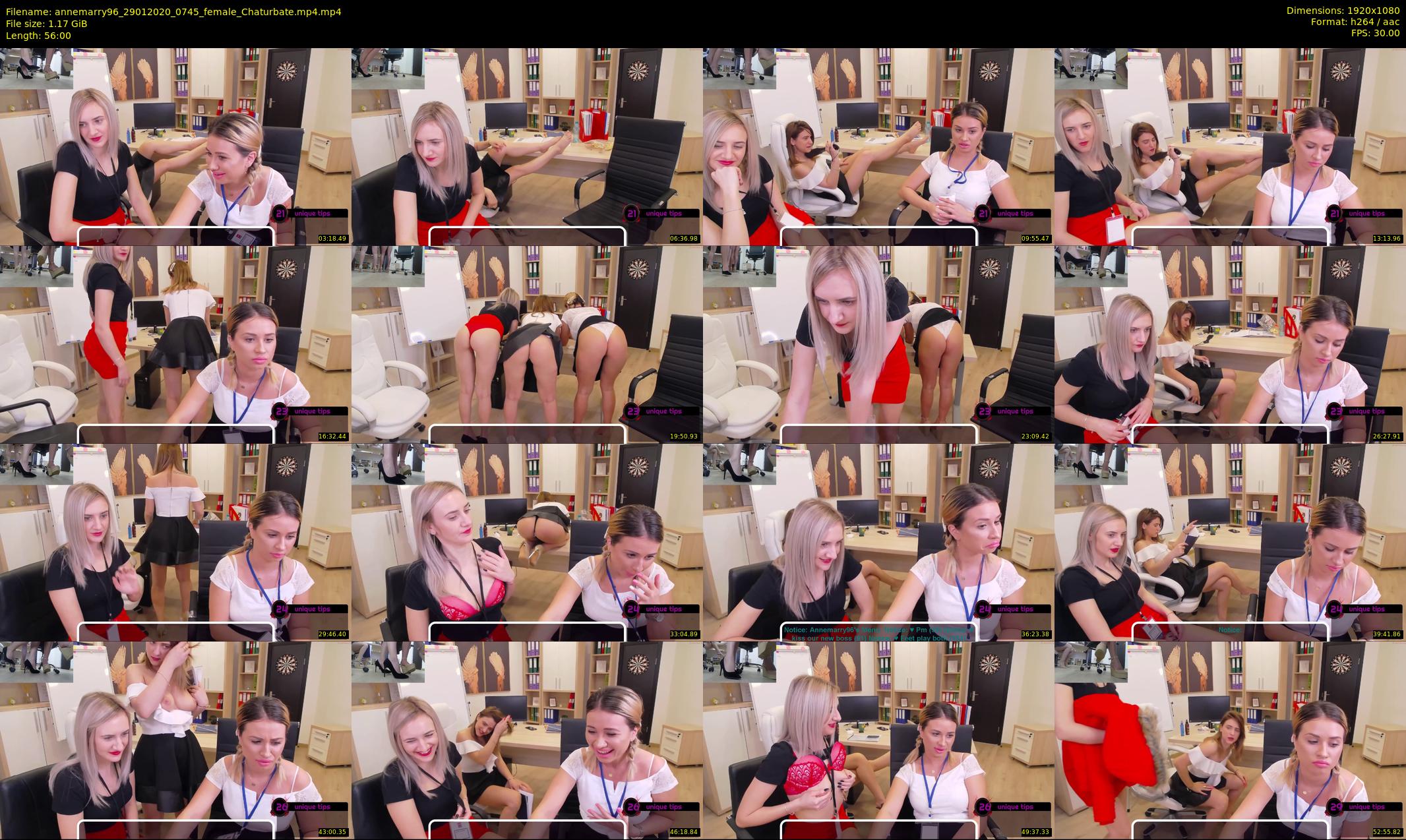 annemarry96 — 56 minute Chaturbate female cam show recording, 1080p, Jan 29, 2020