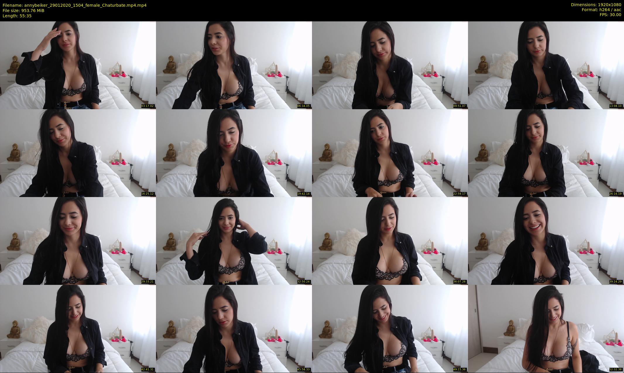 annybeiker — 56 minute Chaturbate female cam show recording, 1080p, Jan 29, 2020