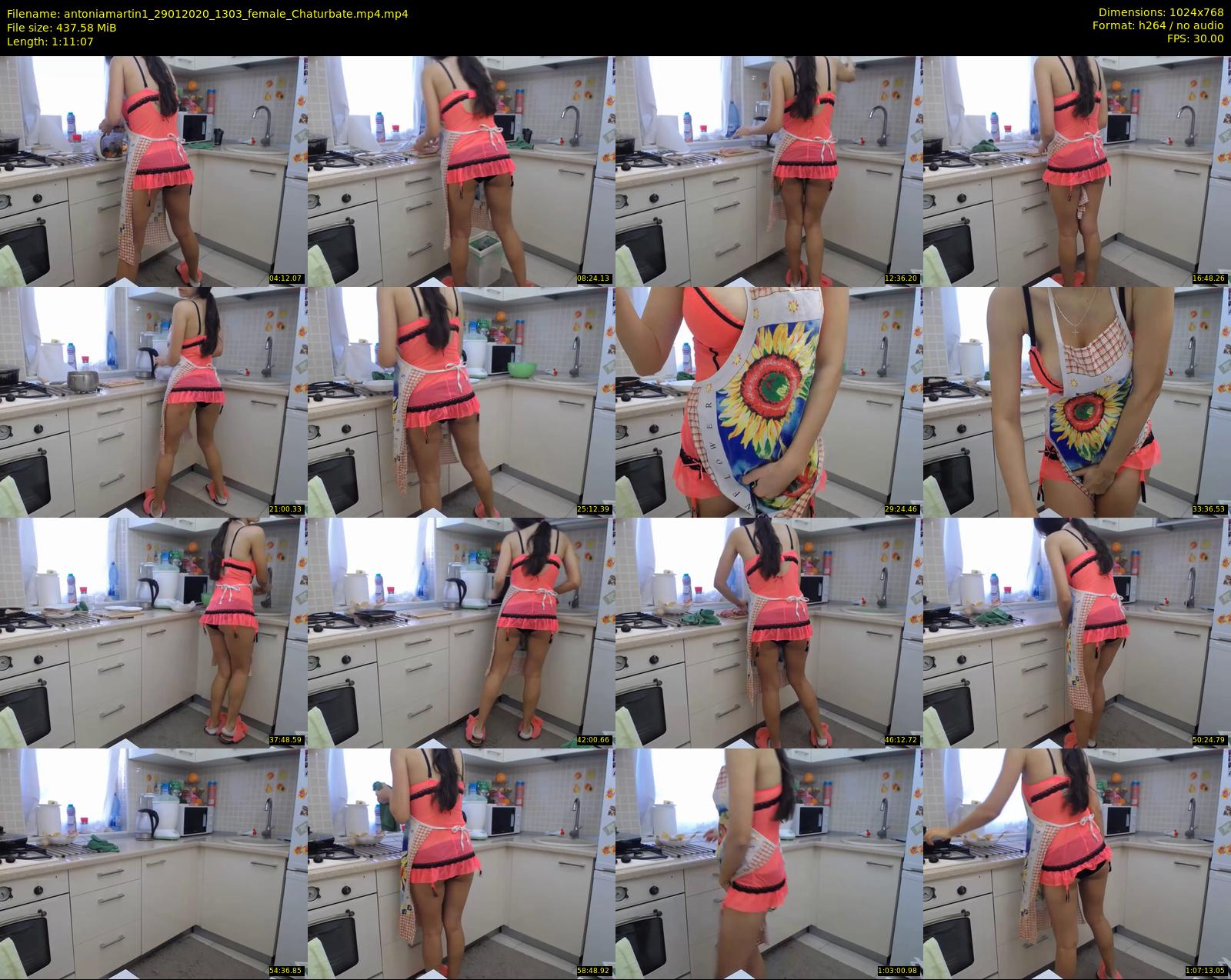 antoniamartin1 — 72 minute Chaturbate female cam show recording, 720p, Jan 29, 2020