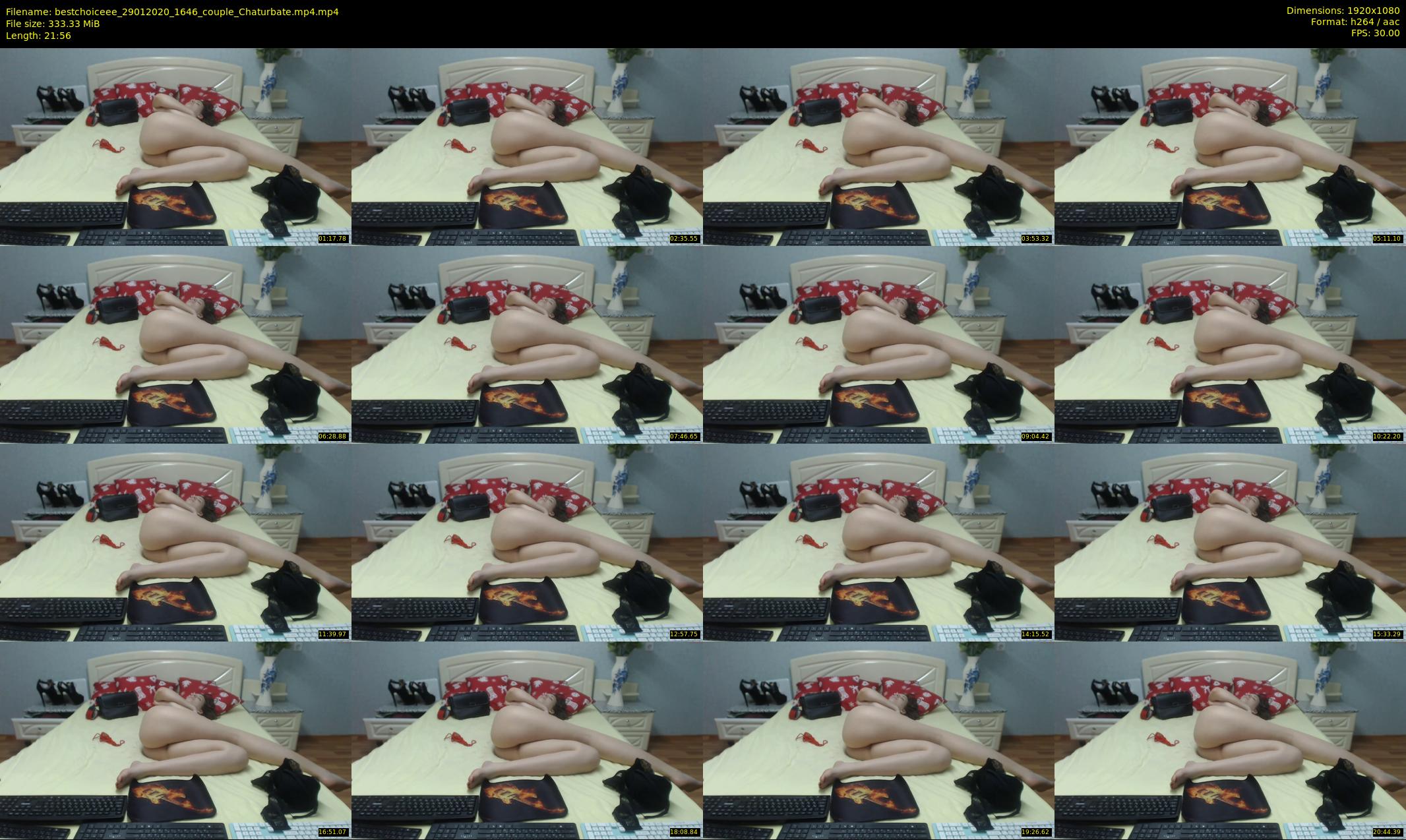bestchoiceee — 22 minute Chaturbate couple cam show recording, 1080p, Jan 29, 2020