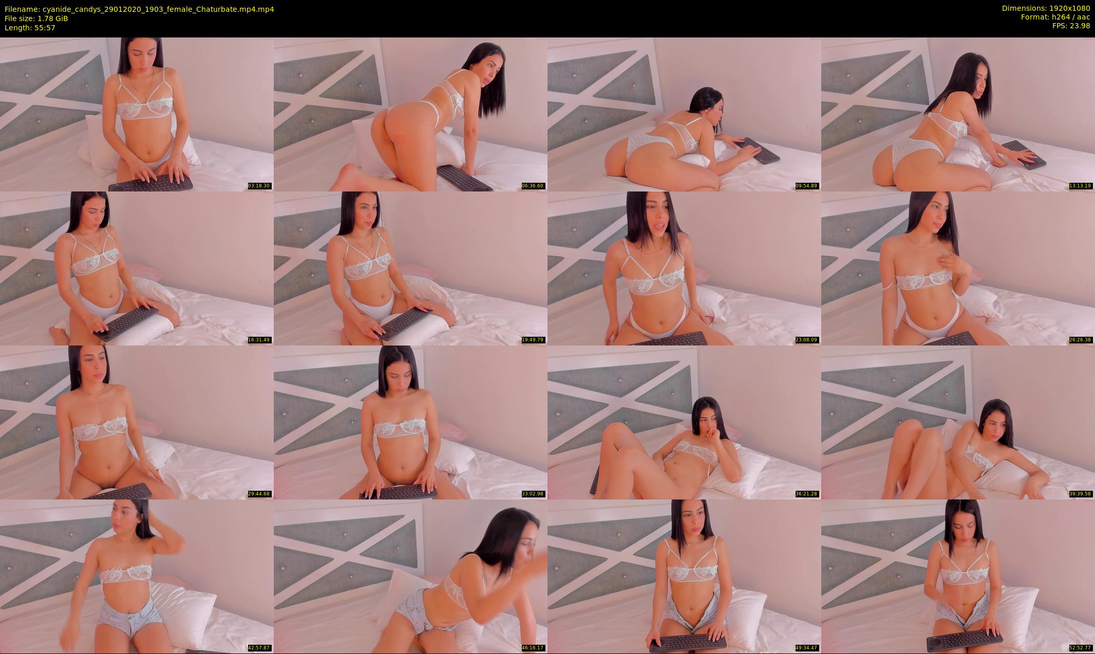 cyanide_candys — 56 minute Chaturbate female cam show recording, 1080p, Jan 29, 2020