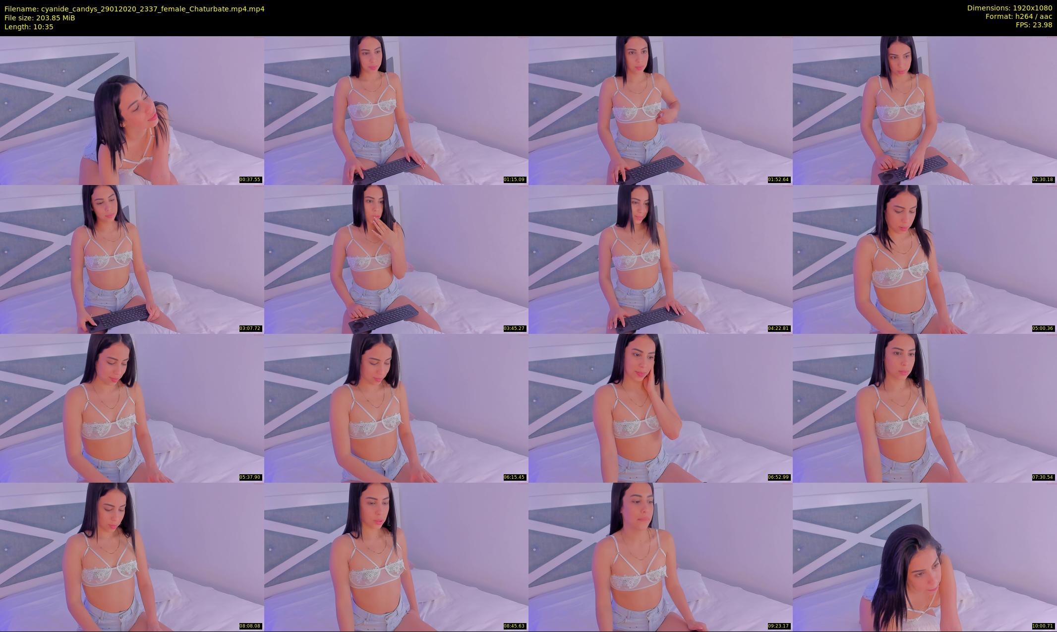 cyanide_candys — 11 minute Chaturbate female cam show recording, 1080p, Jan 29, 2020