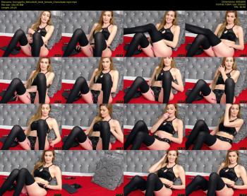 hornygirllx — 30 minute Chaturbate female cam show recording, 480p, Jan 30, 2020