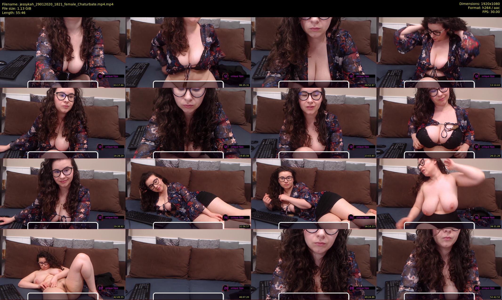 jessykah — 56 minute Chaturbate female cam show recording, 1080p, Jan 29, 2020