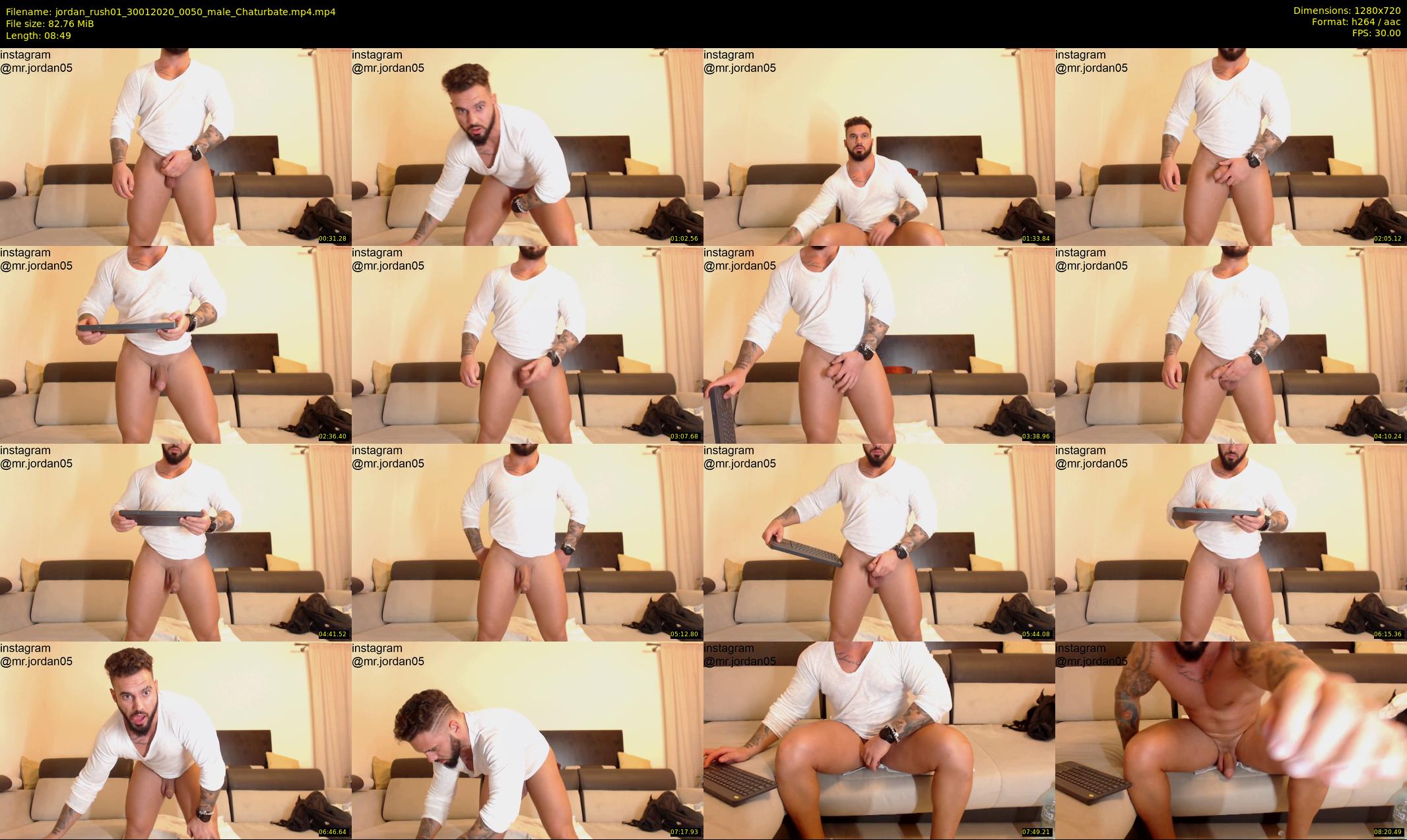 jordan_rush01 — 9 minute Chaturbate male cam show recording, 720p, Jan 30, 2020