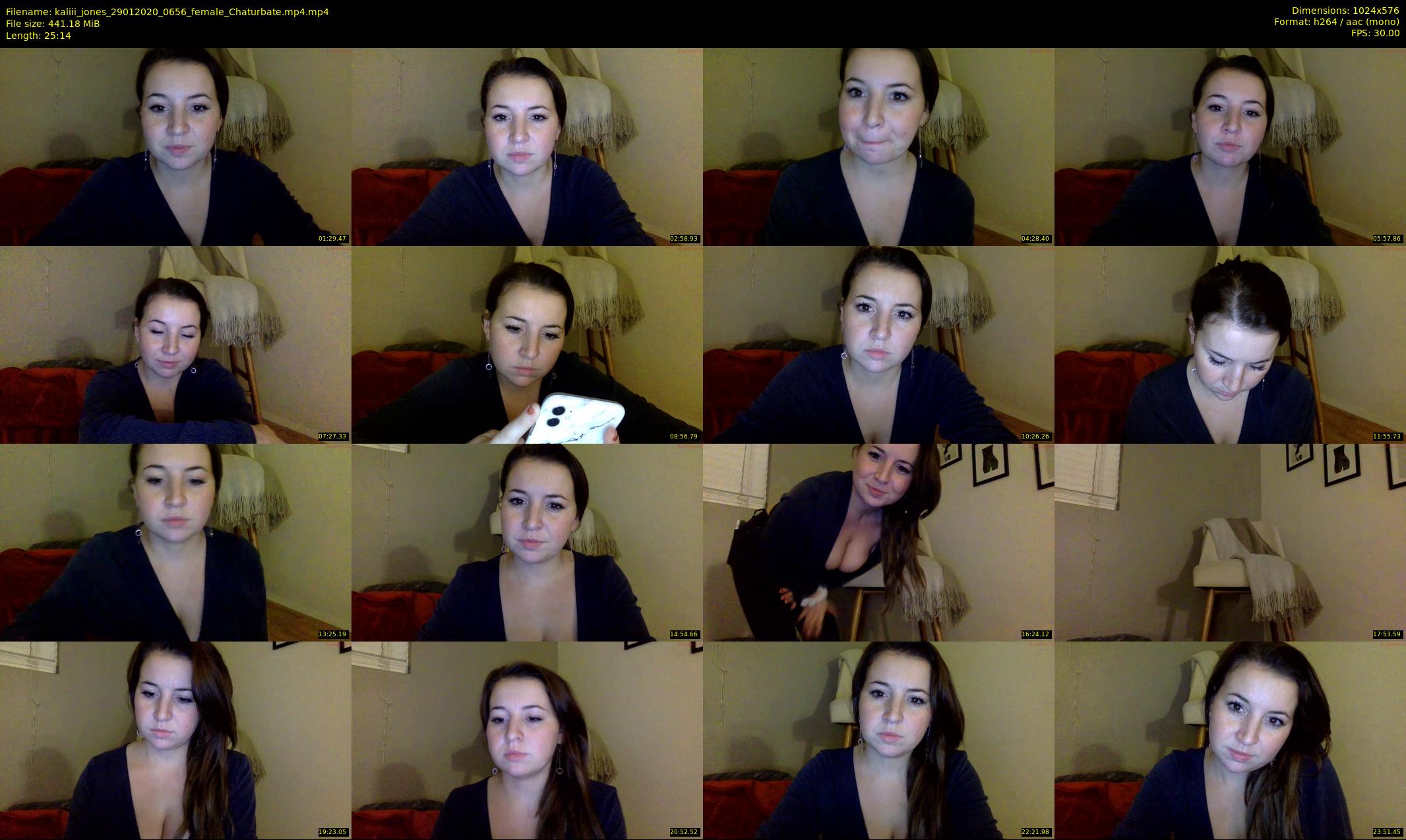 kaliii_jones — 26 minute Chaturbate female cam show recording, 480p, Jan 29, 2020