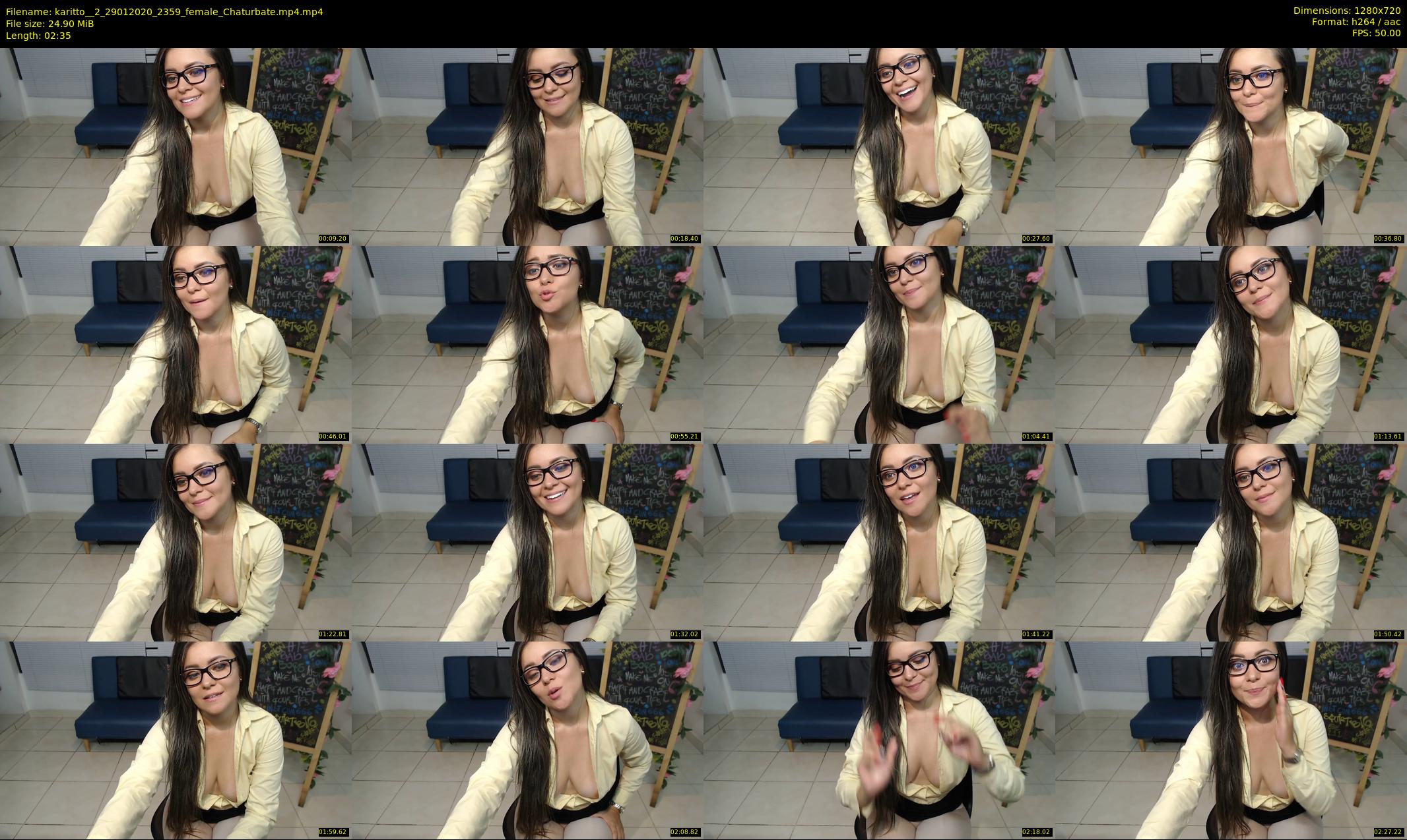 karitto__2 — 3 minute Chaturbate female cam show recording, 720p, Jan 29, 2020