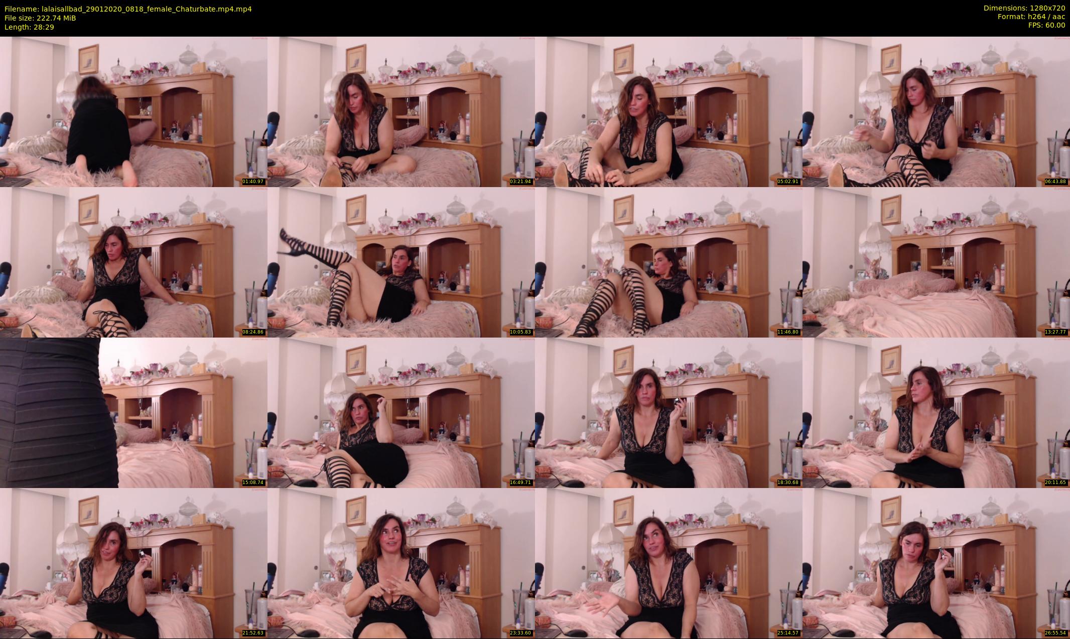 lalaisallbad — 29 minute Chaturbate female cam show recording, 720p, Jan 29, 2020