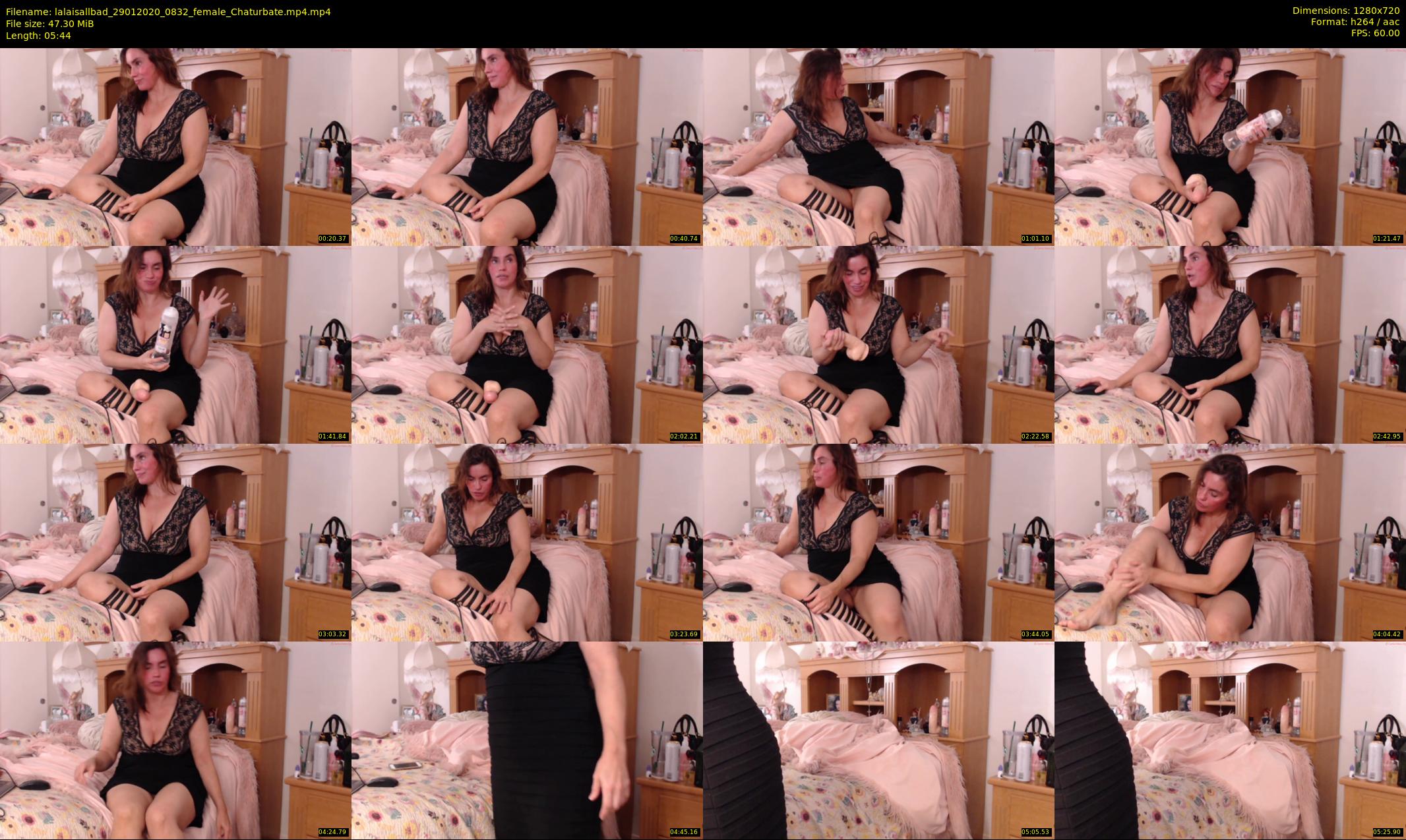 lalaisallbad — 6 minute Chaturbate female cam show recording, 720p, Jan 29, 2020