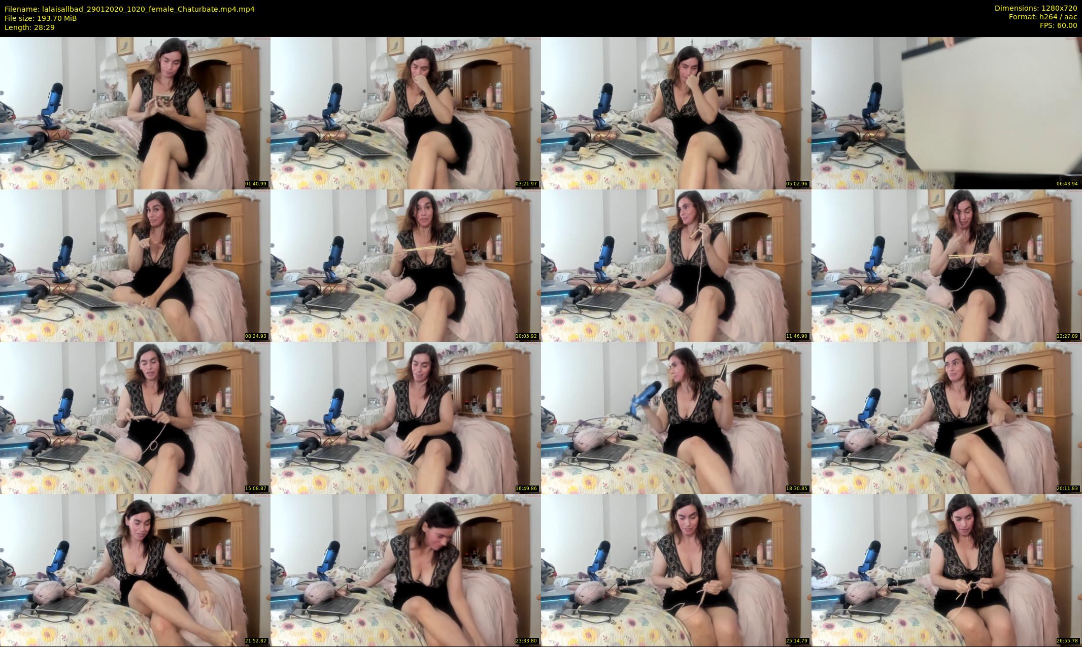 lalaisallbad — 29 minute Chaturbate female cam show recording, 720p, Jan 29, 2020