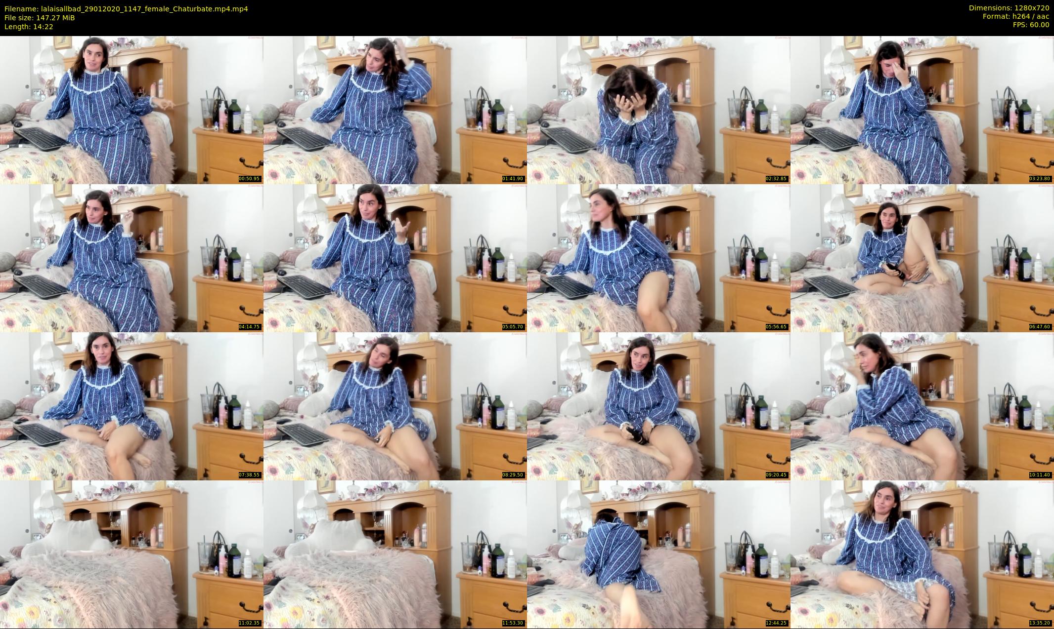 lalaisallbad — 15 minute Chaturbate female cam show recording, 720p, Jan 29, 2020