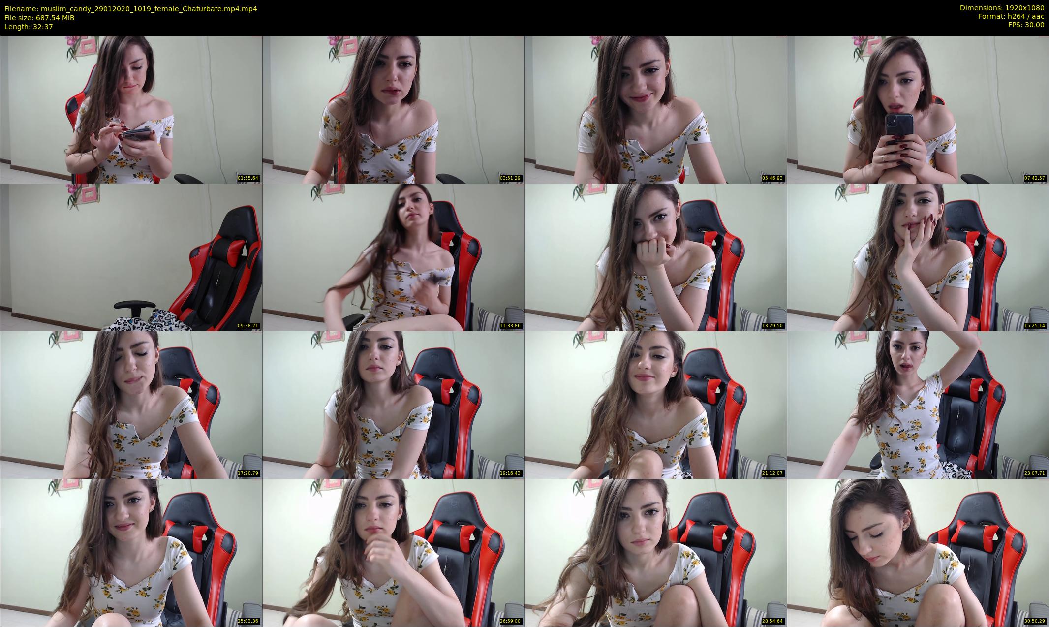 muslim_candy — 33 minute Chaturbate female cam show recording, 1080p, Jan 29, 2020