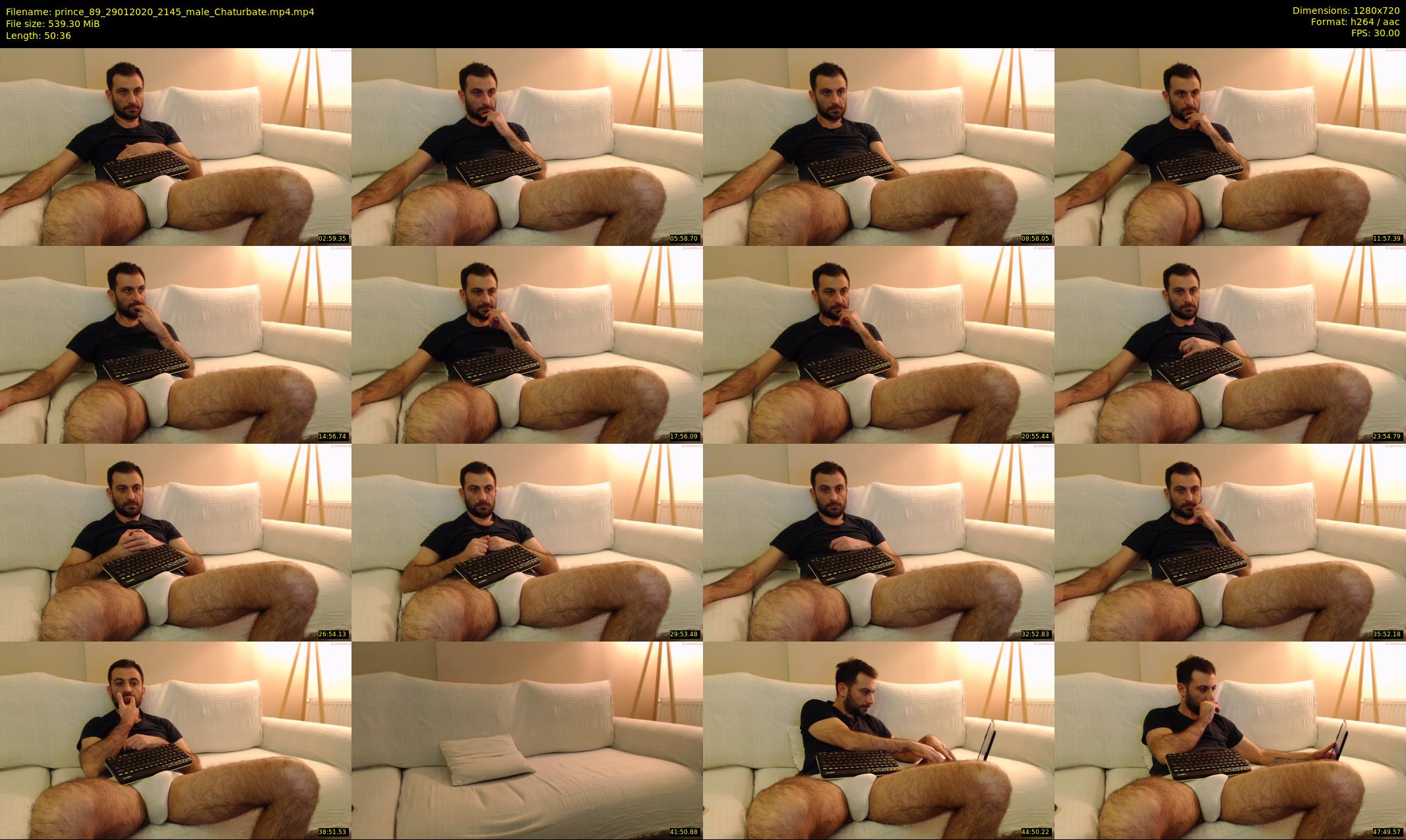 prince_89 — 51 minute Chaturbate male cam show recording, 720p, Jan 29, 2020