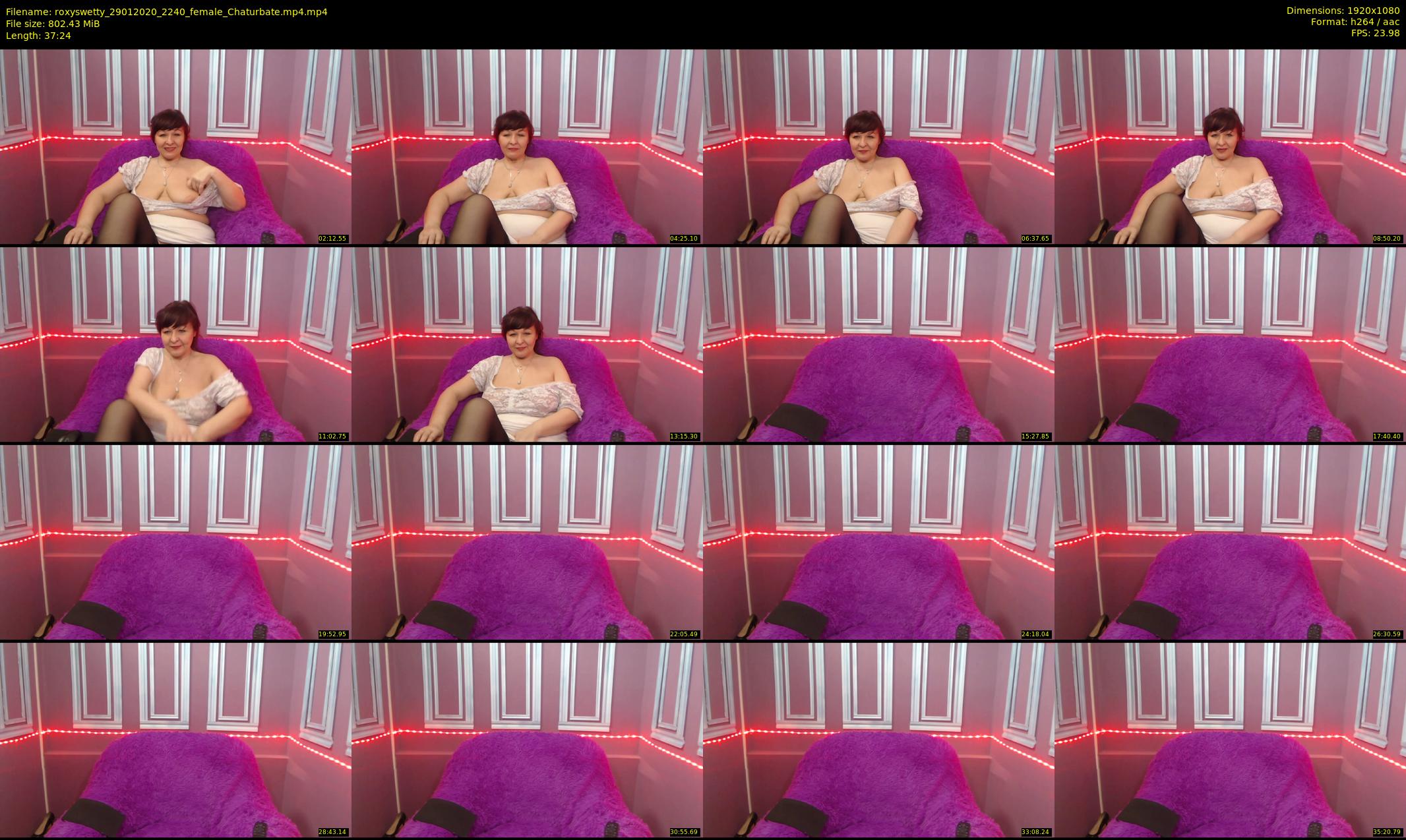 roxyswetty — 38 minute Chaturbate female cam show recording, 1080p, Jan 29, 2020