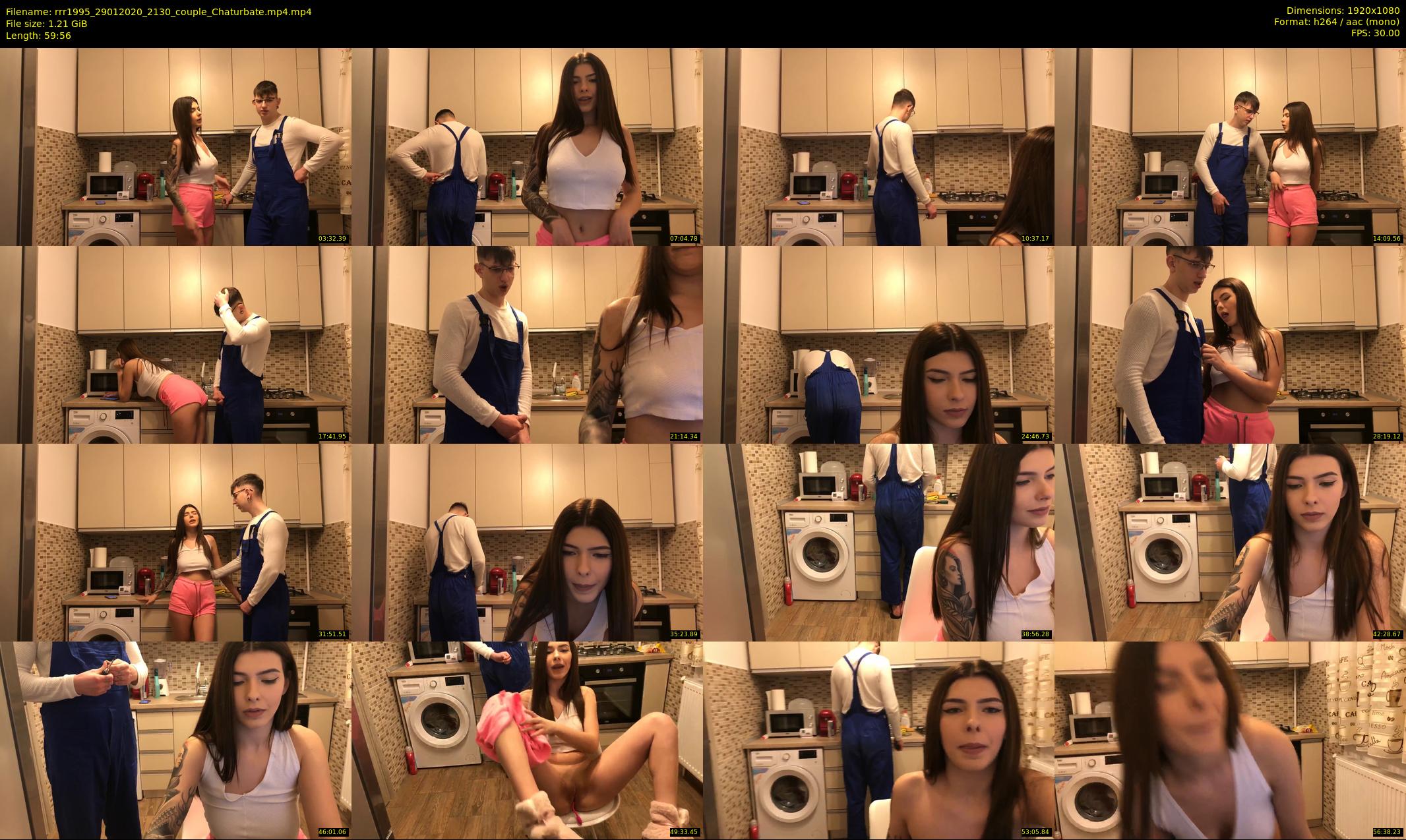 rrr1995 — 60 minute Chaturbate couple cam show recording, 1080p, Jan 29, 2020