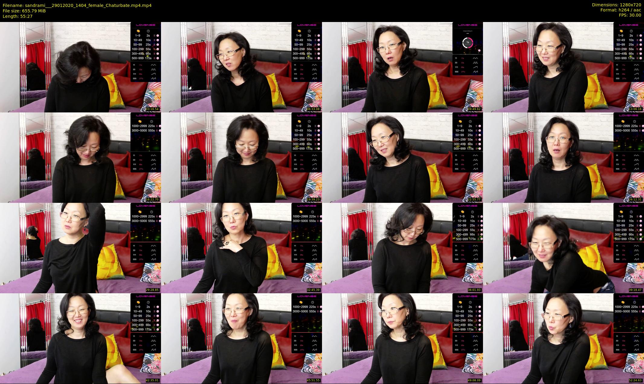 sandrami__ — 56 minute Chaturbate female cam show recording, 720p, Jan 29, 2020