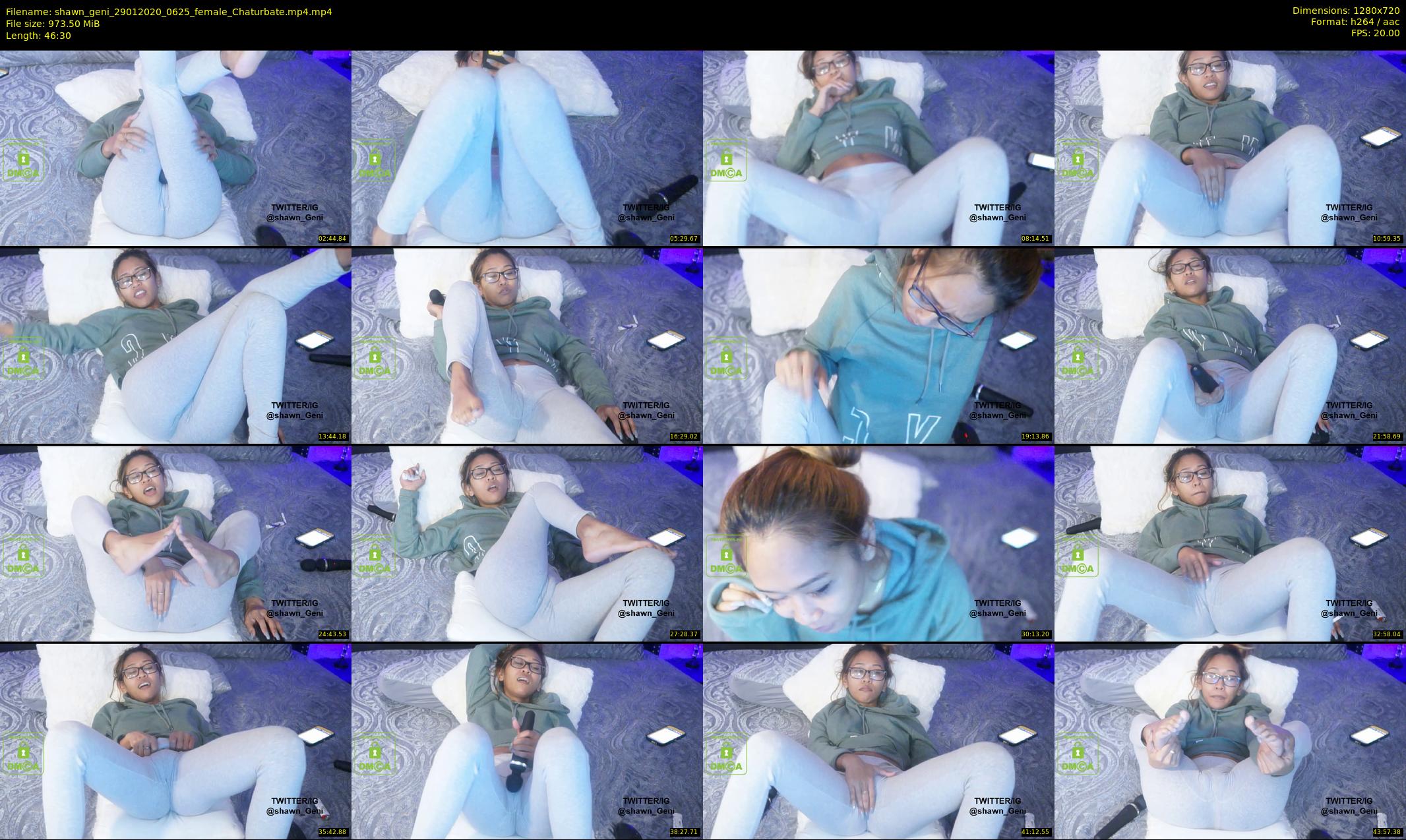 shawn_geni — 47 minute Chaturbate couple cam show recording, 720p, Jan 29, 2020