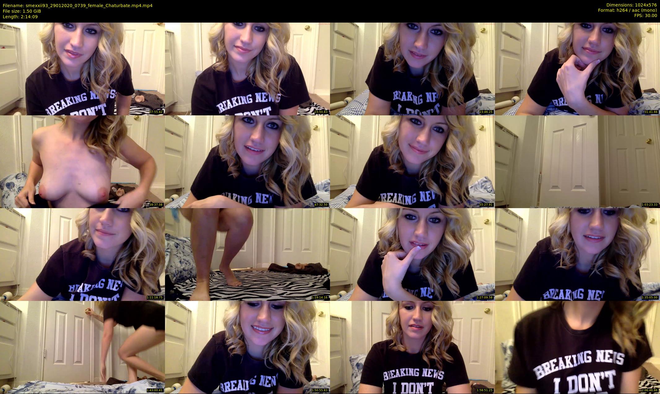 smexxii93 — 135 minute Chaturbate female cam show recording, 480p, Jan 29, 2020