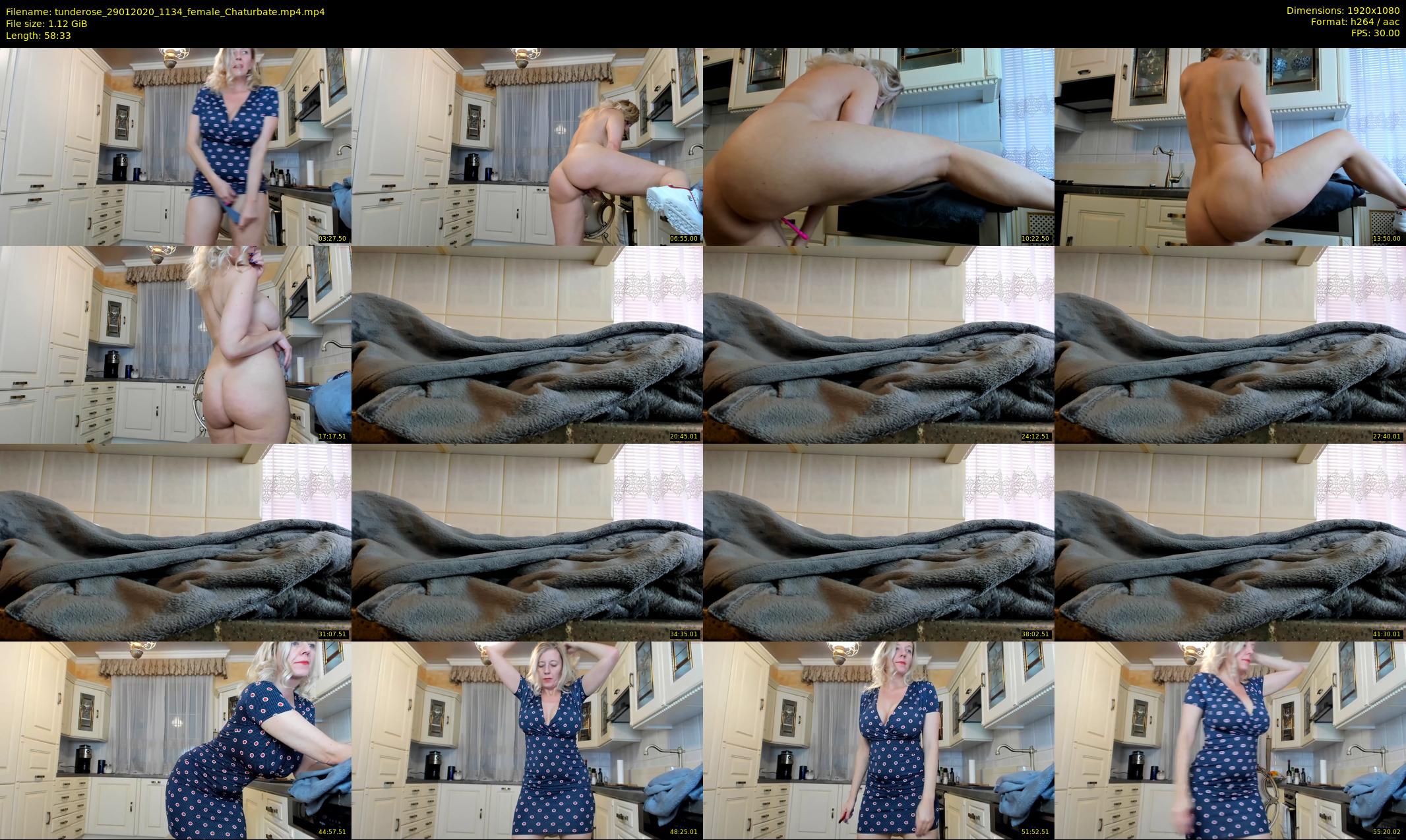 tunderose — 59 minute Chaturbate female cam show recording, 1080p, Jan 29, 2020