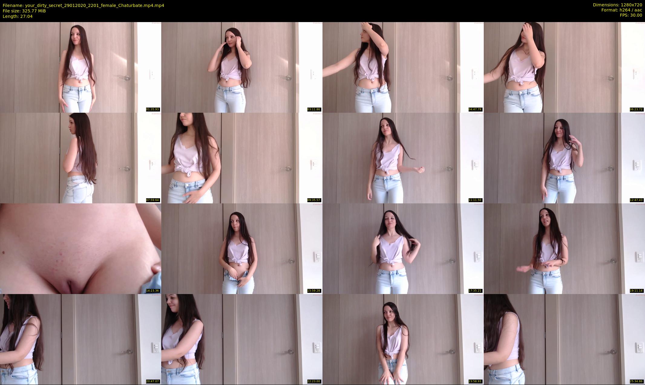 your_dirty_secret — 28 minute Chaturbate female cam show recording, 720p, Jan 29, 2020