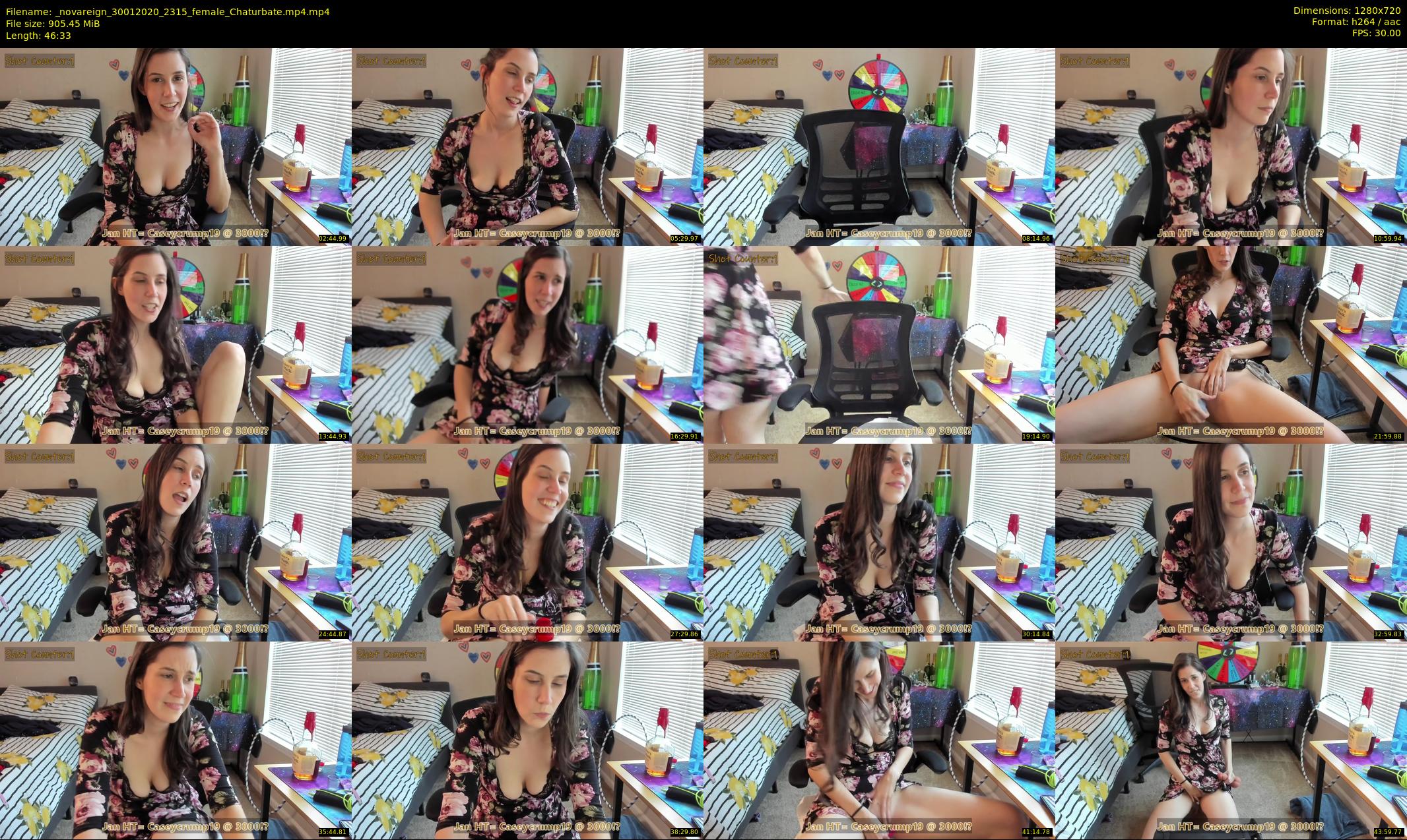 _novareign — 47 minute Chaturbate female cam show recording, 720p, Jan 30, 2020