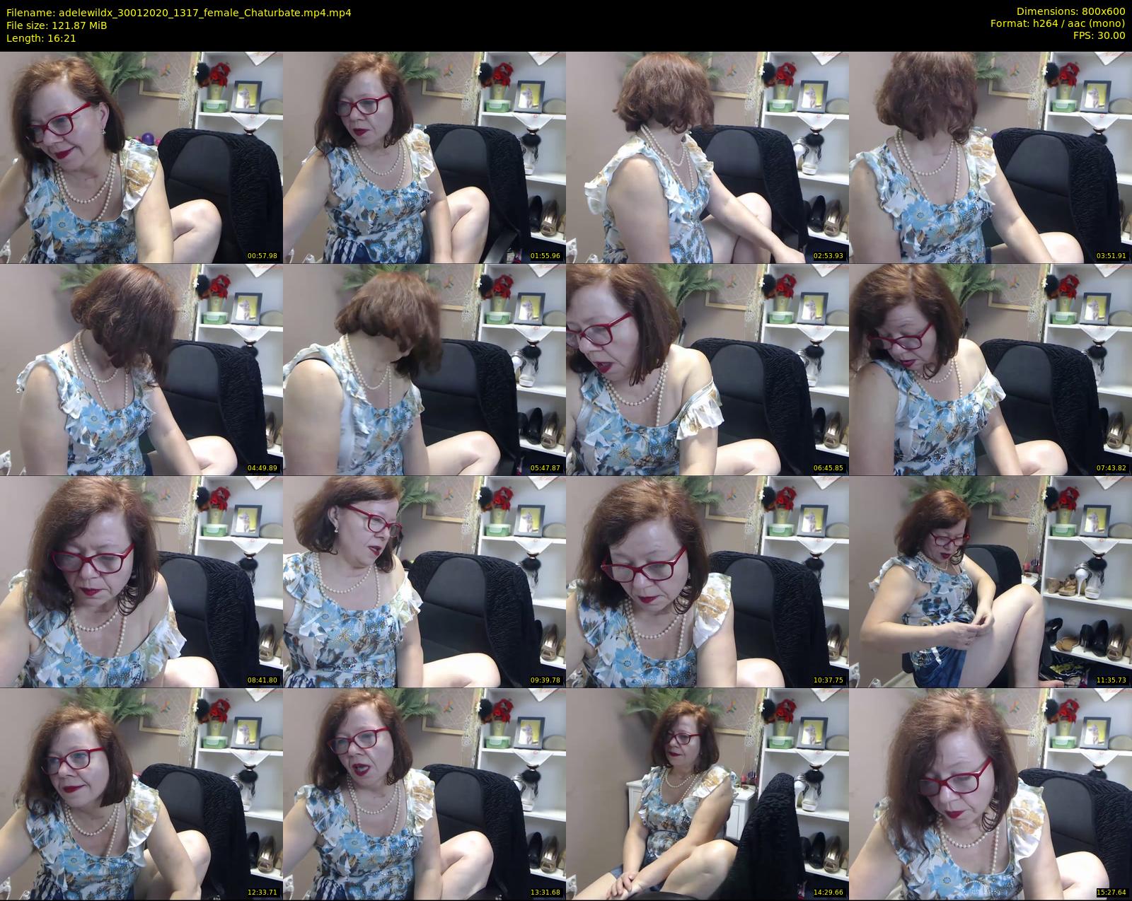 adelewildx — 17 minute Chaturbate female cam show recording, 480p, Jan 30, 2020