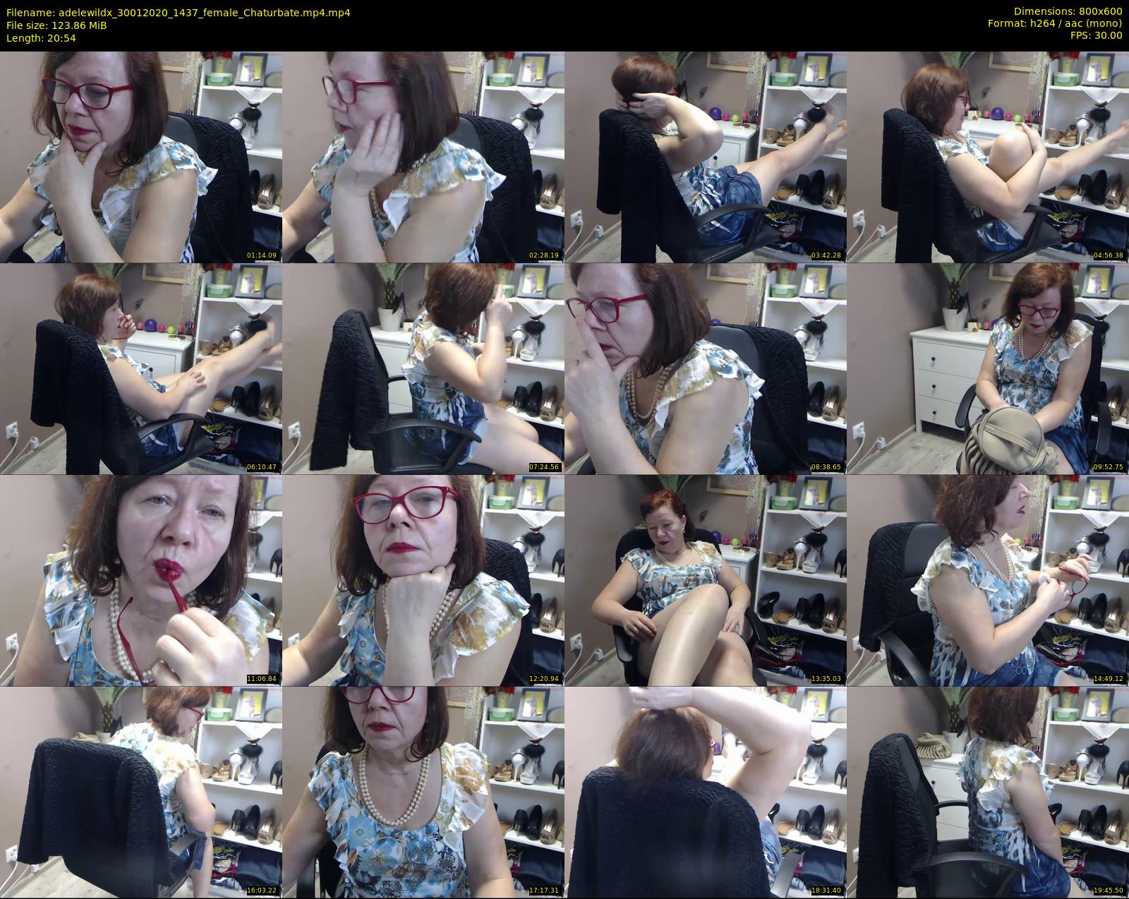 adelewildx — 21 minute Chaturbate female cam show recording, 480p, Jan 30, 2020