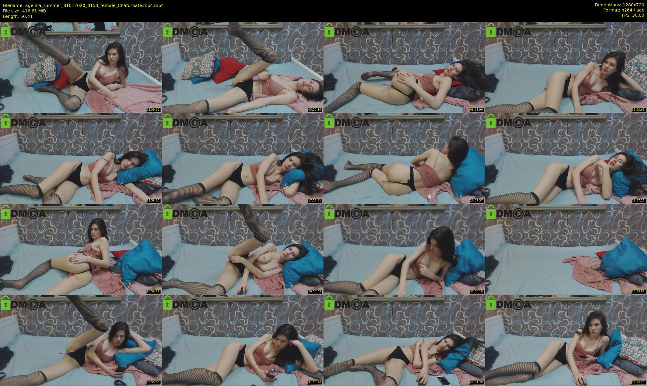 agelina_summer — 51 minute Chaturbate female cam show recording, 720p, Jan 31, 2020