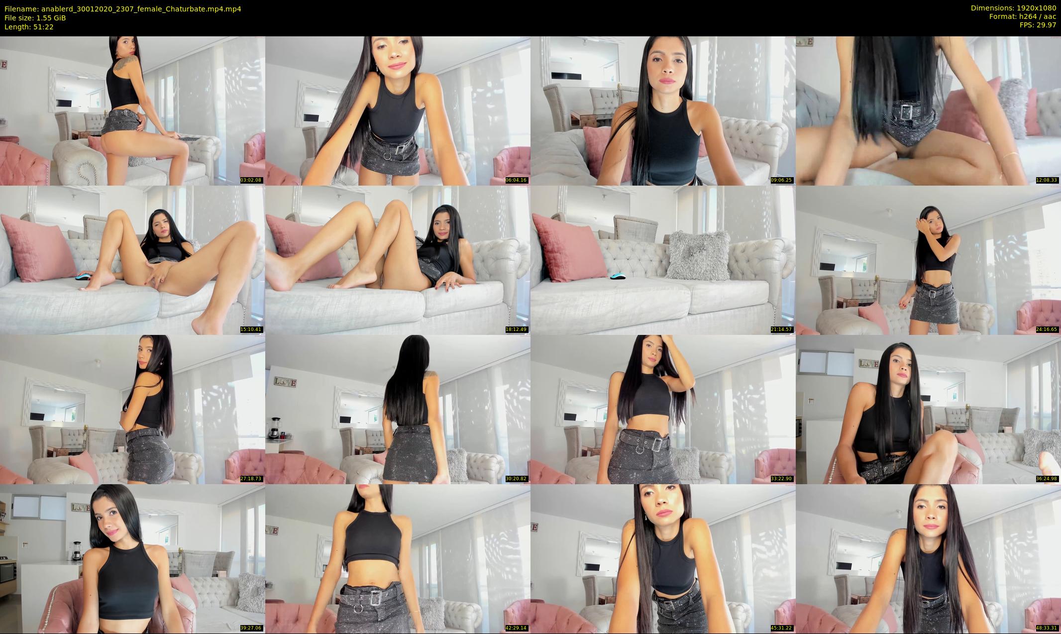 anablerd — 52 minute Chaturbate female cam show recording, 1080p, Jan 30, 2020