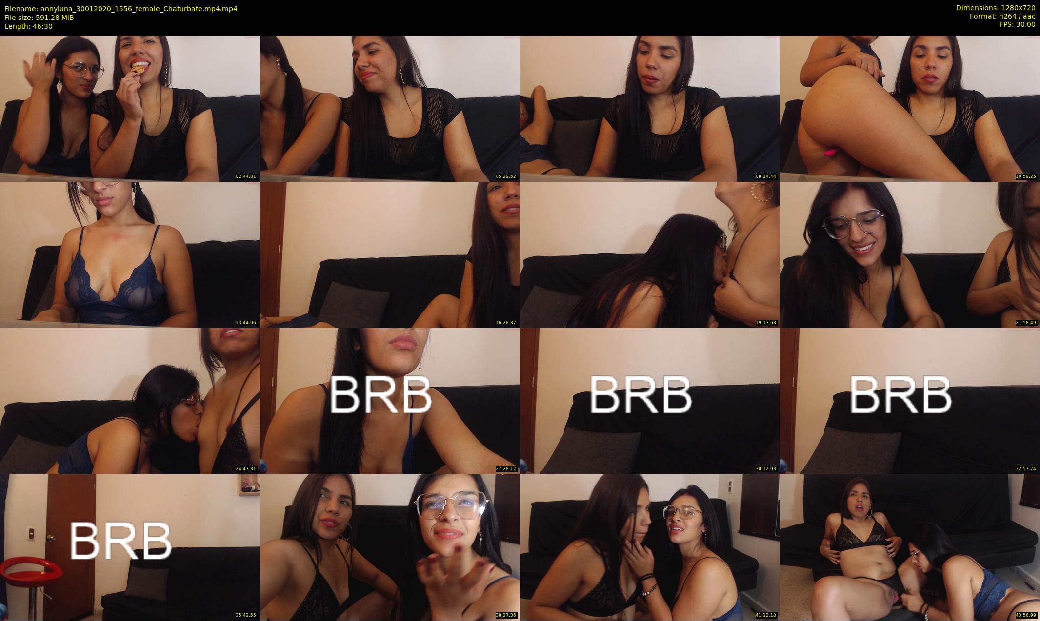 annyluna — 47 minute Chaturbate female cam show recording, 720p, Jan 30, 2020