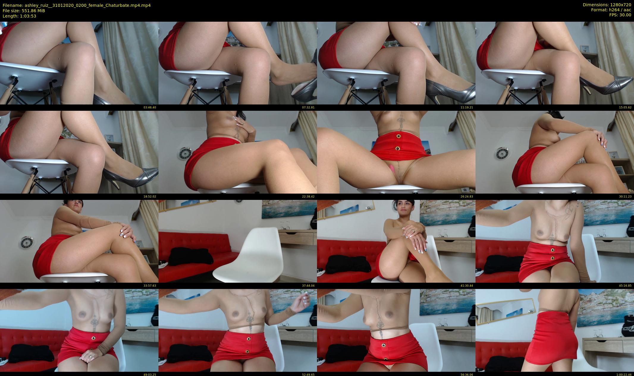 ashley_ruiz_ — 64 minute Chaturbate female cam show recording, 720p, Jan 31, 2020