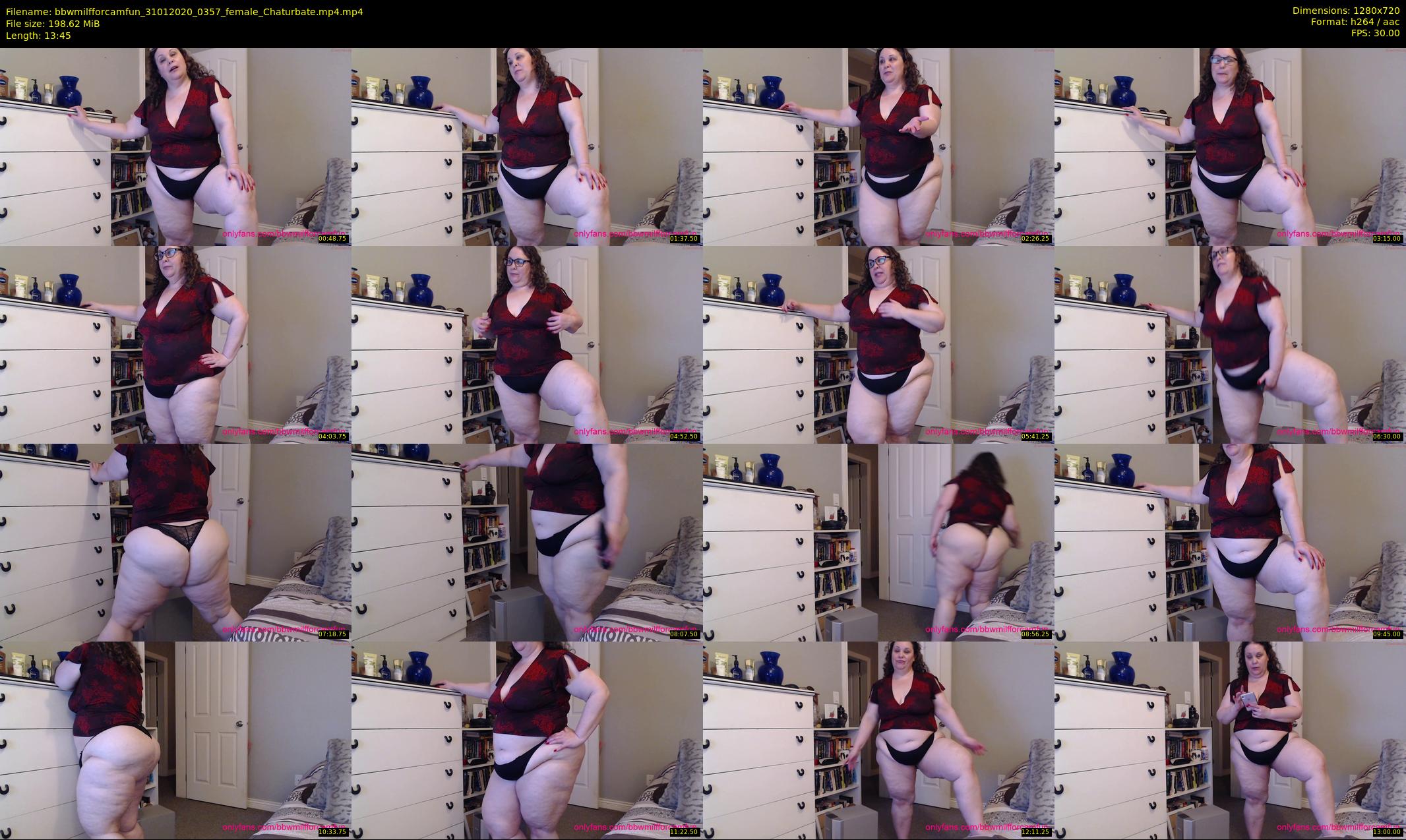 bbwmilfforcamfun — 14 minute Chaturbate female cam show recording, 720p, Jan 31, 2020