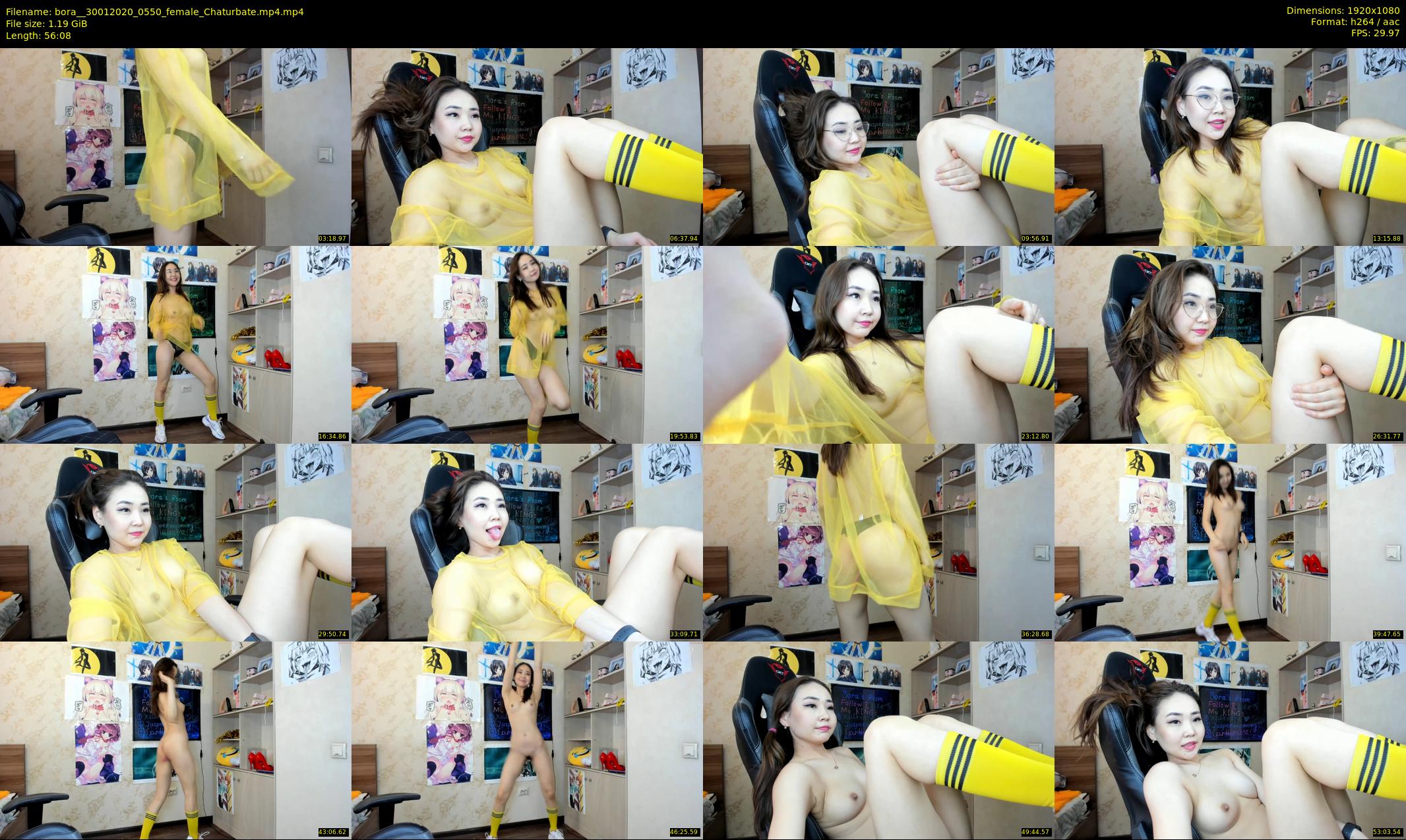 bora_ — 57 minute Chaturbate female cam show recording, 1080p, Jan 30, 2020