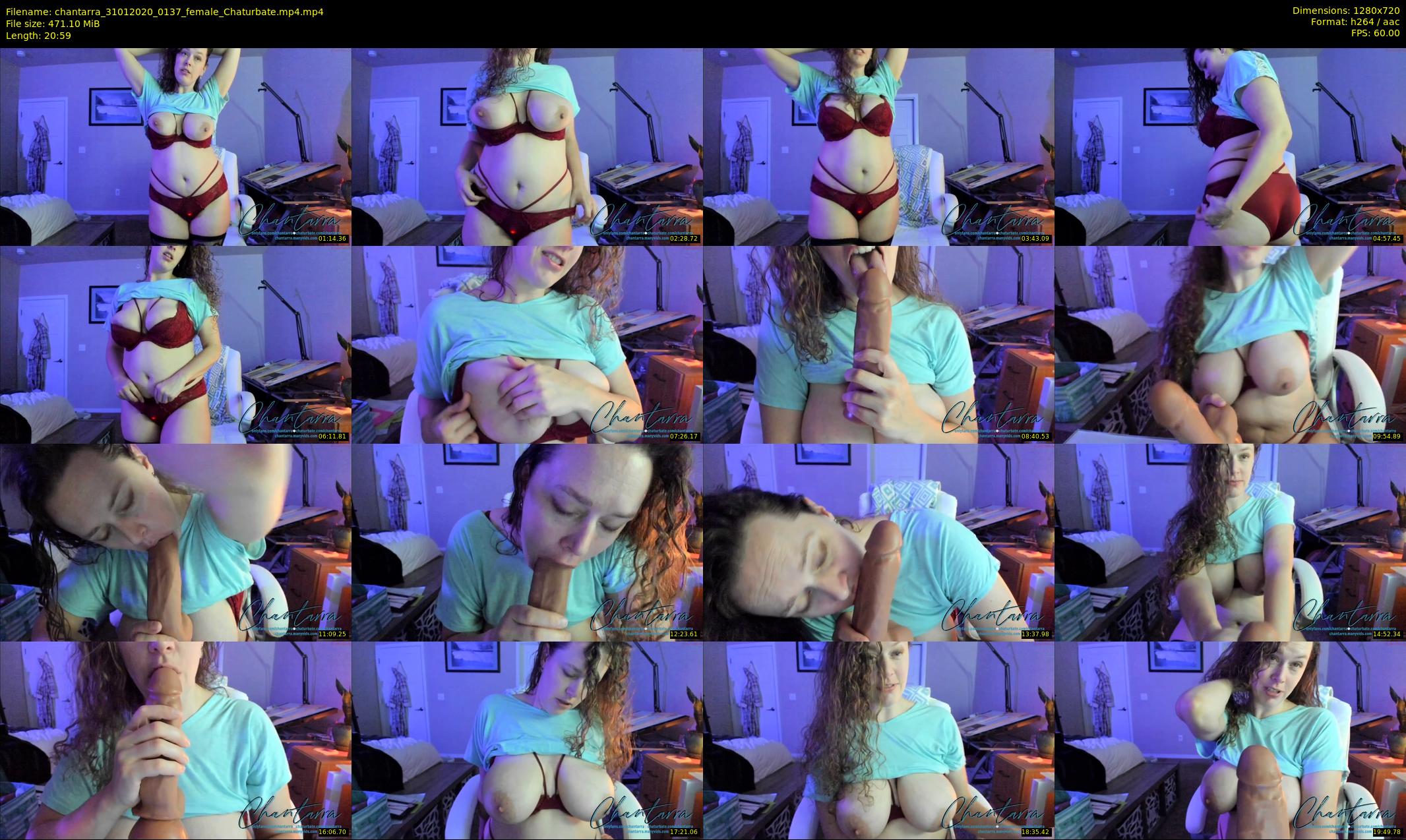 chantarra — 21 minute Chaturbate female cam show recording, 720p, Jan 31, 2020