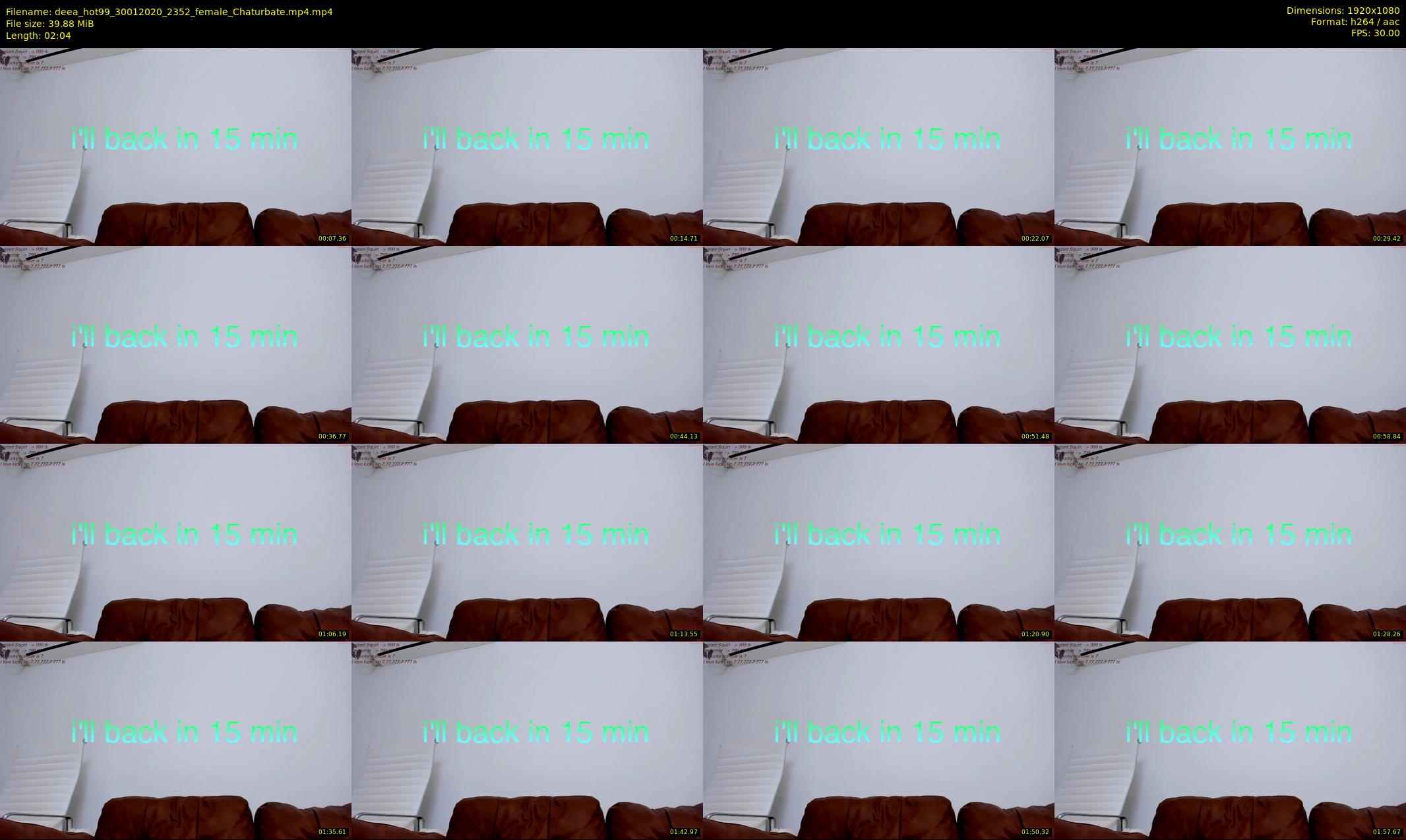 deea_hot99 — 3 minute Chaturbate female cam show recording, 1080p, Jan 30, 2020