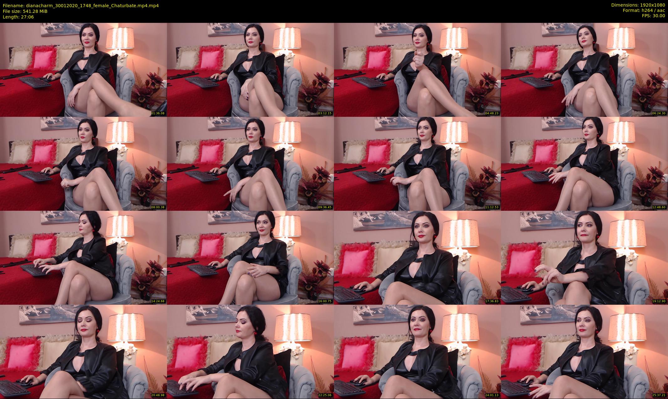 dianacharm — 28 minute Chaturbate female cam show recording, 1080p, Jan 30, 2020