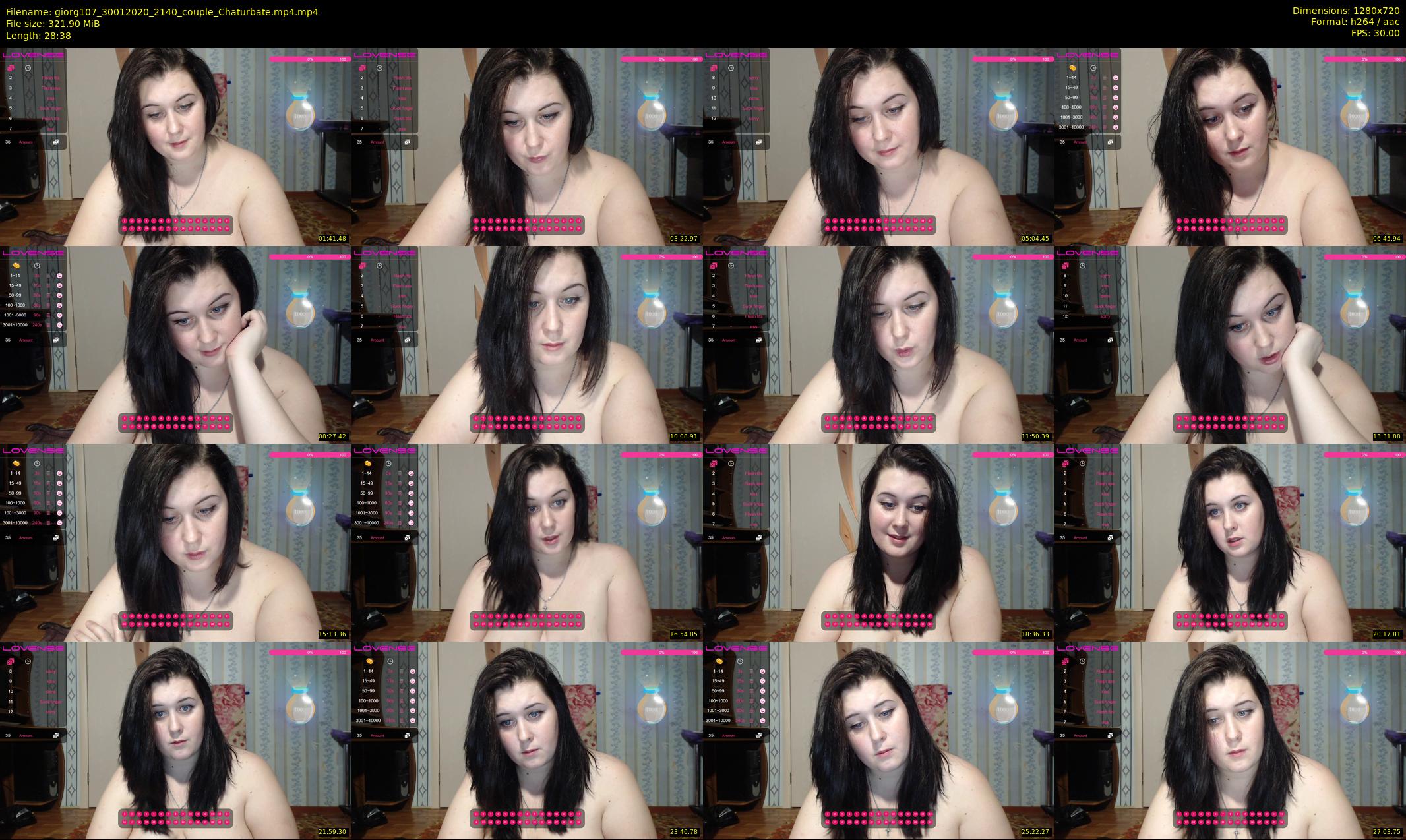 giorg107 — 29 minute Chaturbate couple cam show recording, 720p, Jan 30, 2020