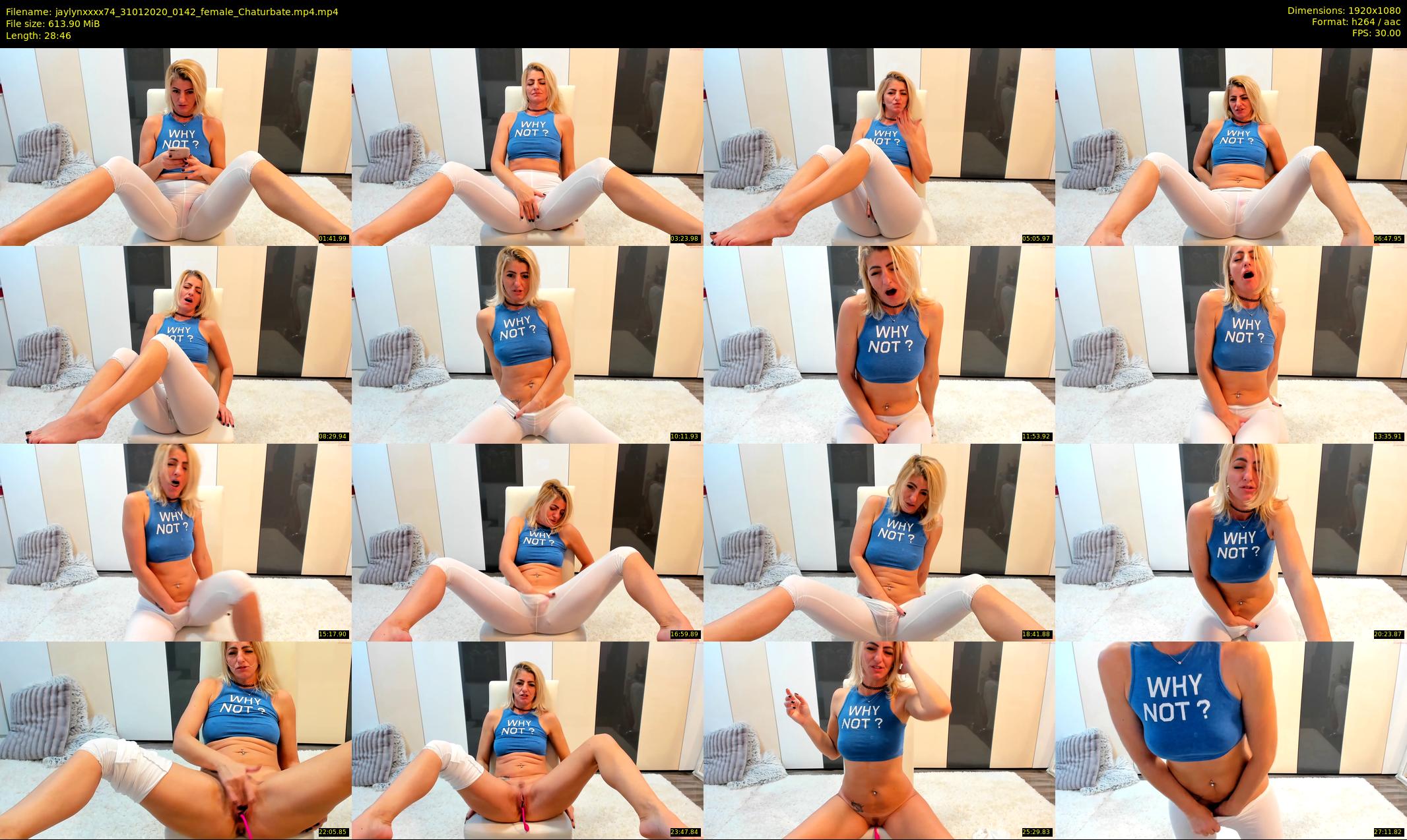 jaylynxxxx74 — 29 minute Chaturbate female cam show recording, 1080p, Jan 31, 2020