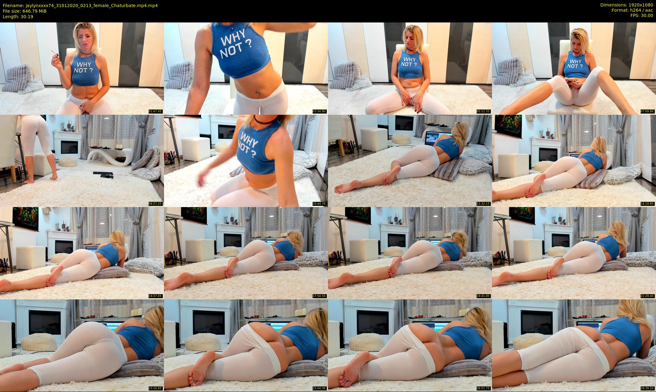 jaylynxxxx74 — 31 minute Chaturbate female cam show recording, 1080p, Jan 31, 2020