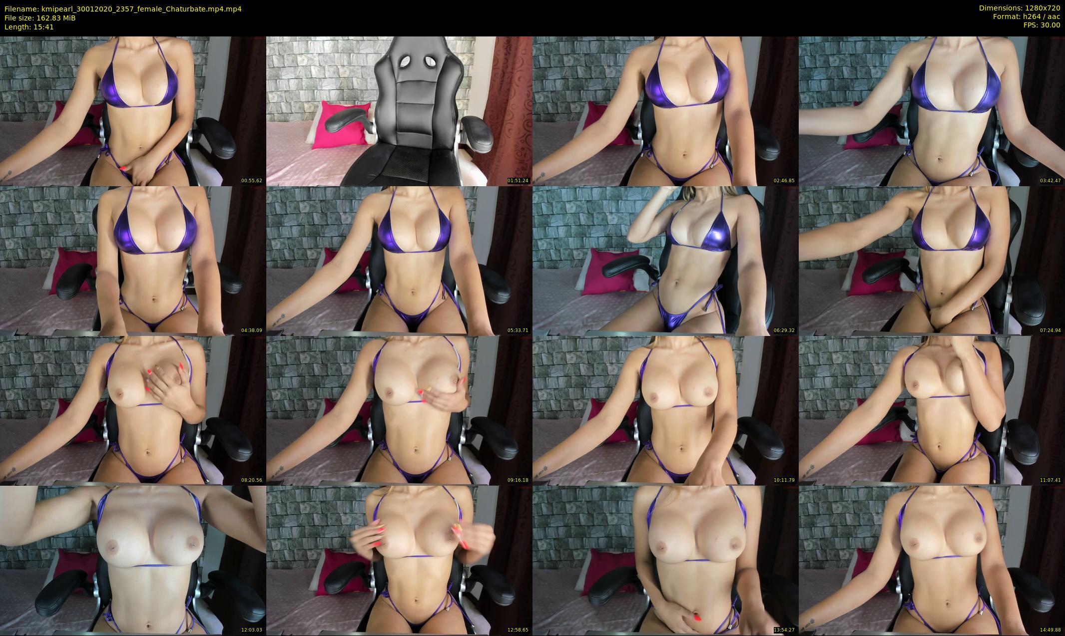 kmipearl — 16 minute Chaturbate female cam show recording, 720p, Jan 30, 2020