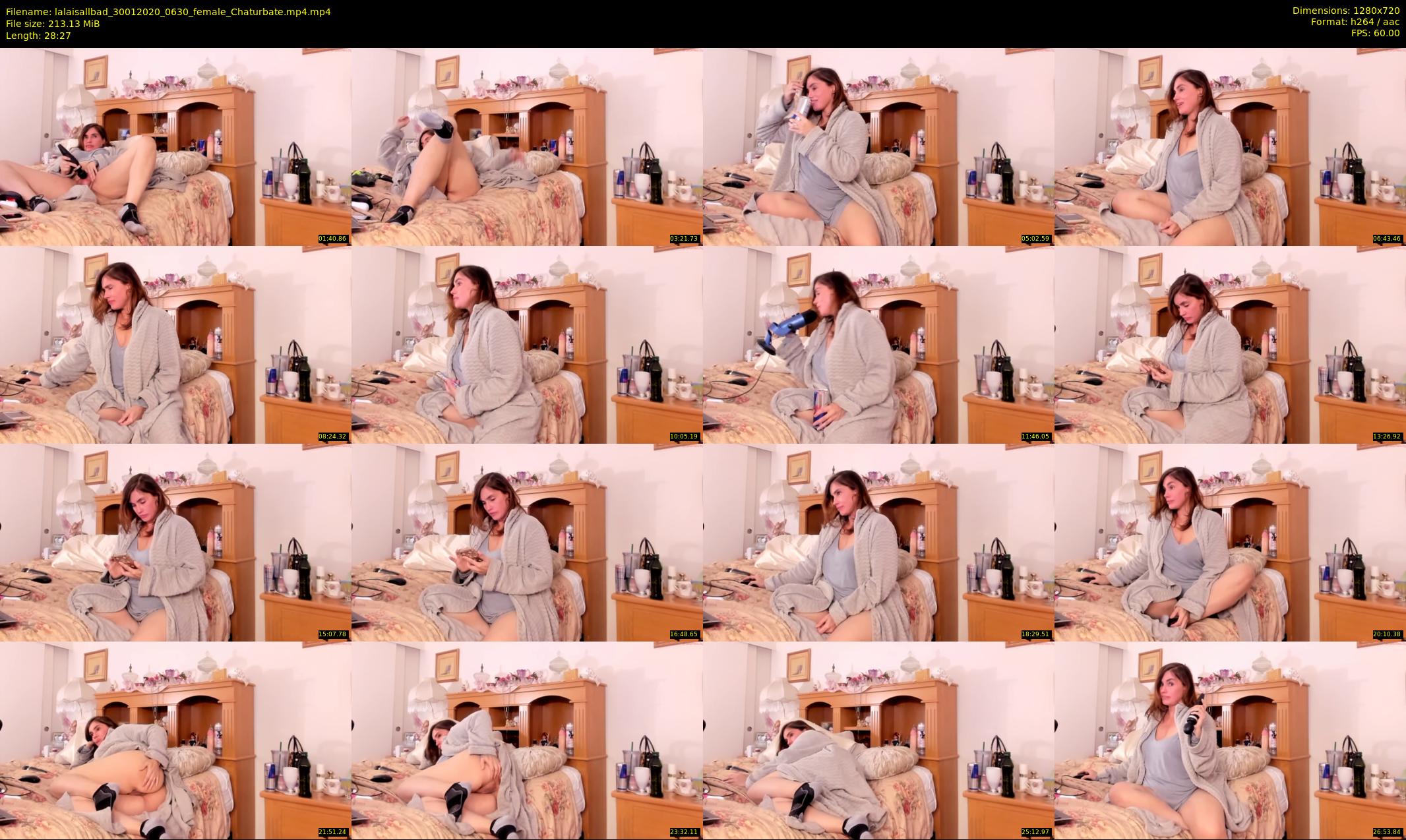 lalaisallbad — 29 minute Chaturbate female cam show recording, 720p, Jan 30, 2020