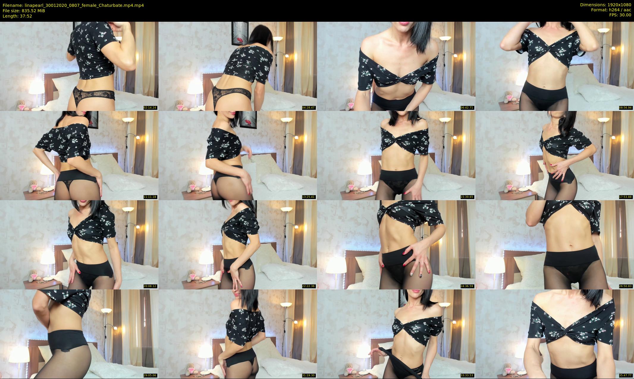 linapearl — 38 minute Chaturbate female cam show recording, 1080p, Jan 30, 2020