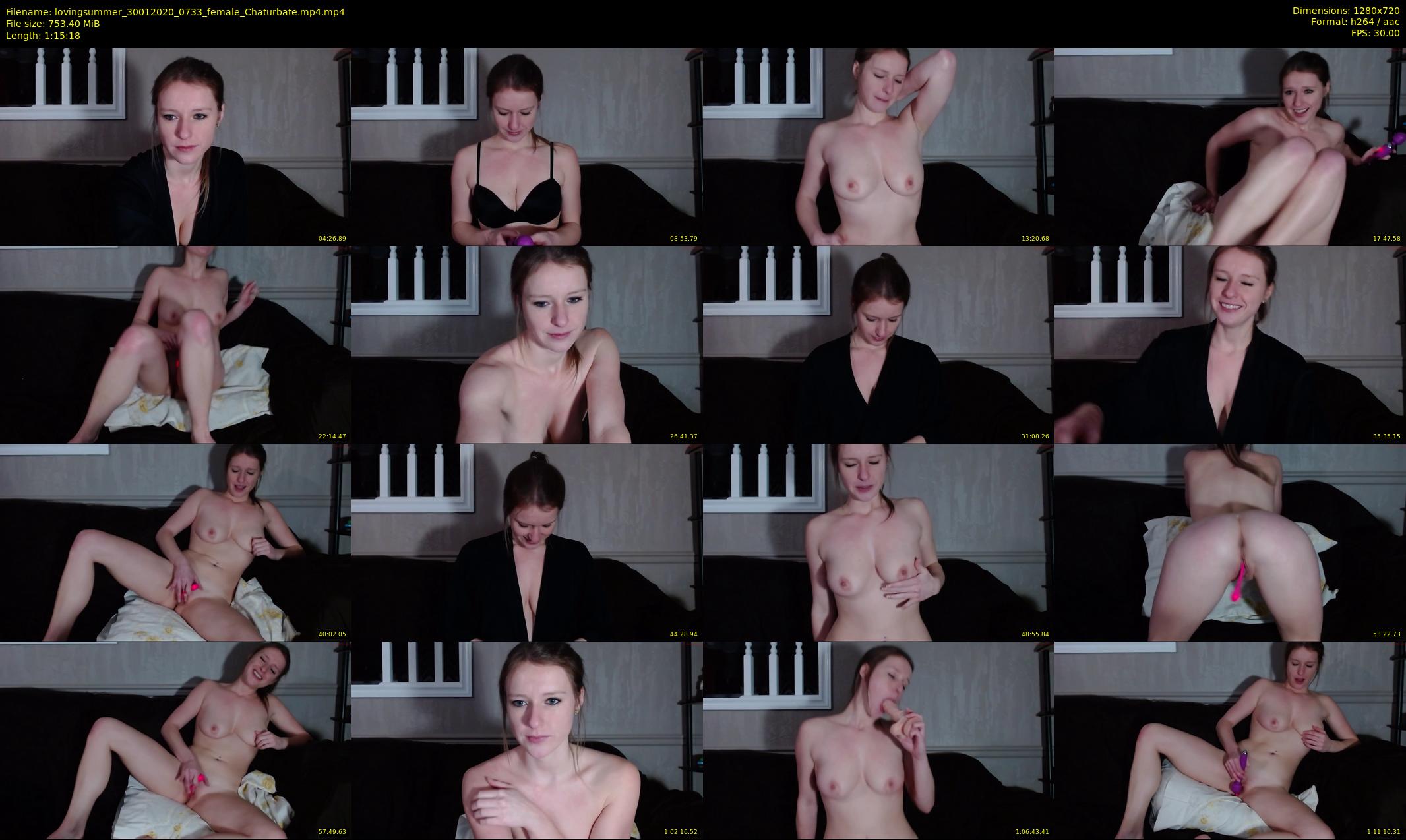 lovingsummer — 76 minute Chaturbate female cam show recording, 720p, Jan 30, 2020