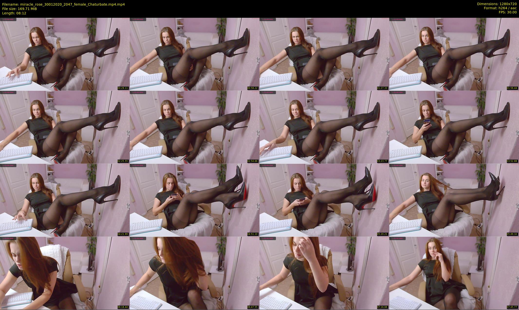 miracle_rose — 9 minute Chaturbate female cam show recording, 720p, Jan 30, 2020