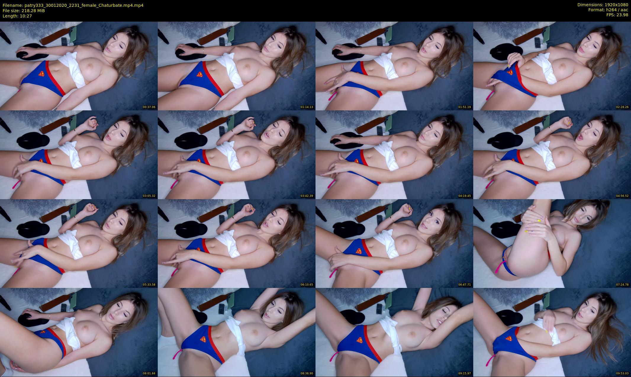 patry333 — 11 minute Chaturbate female cam show recording, 1080p, Jan 30, 2020