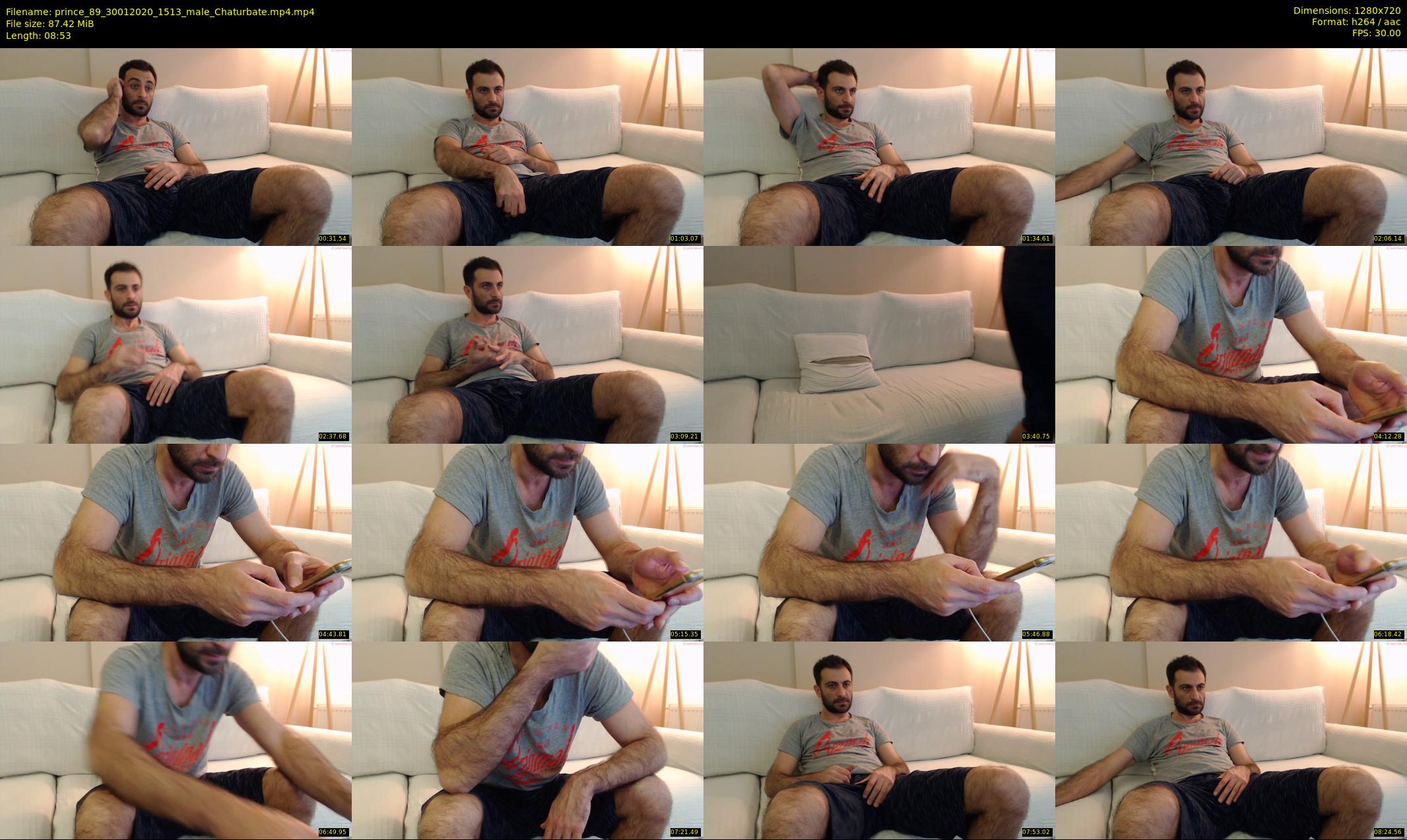 prince_89 — 9 minute Chaturbate male cam show recording, 720p, Jan 30, 2020