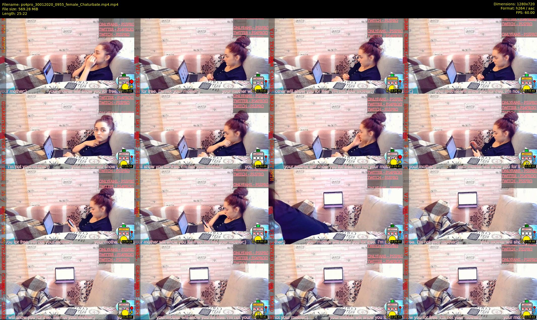 ps4pro — 26 minute Chaturbate female cam show recording, 720p, Jan 30, 2020